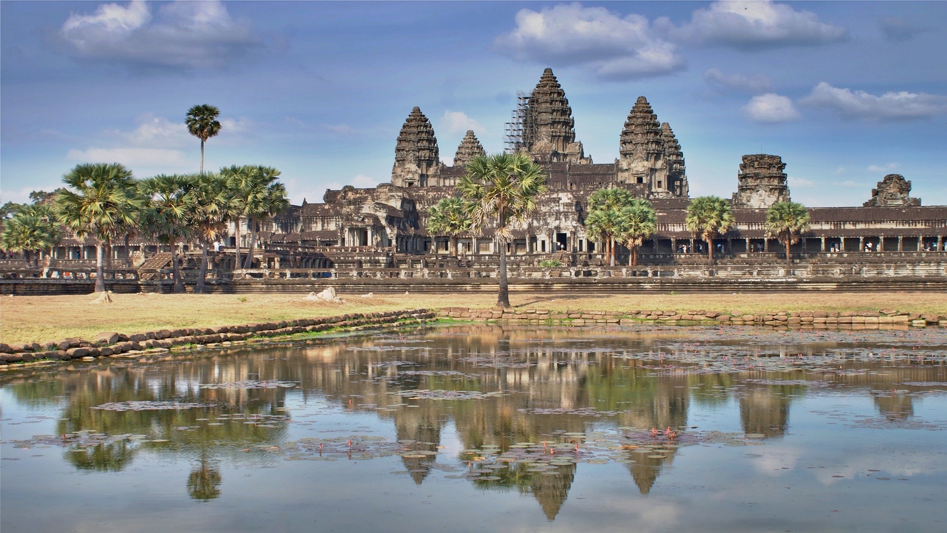 Angkor Wat temple, Siem Reap, Cambodia, Asia, 1920x1080 Full HD Desktop