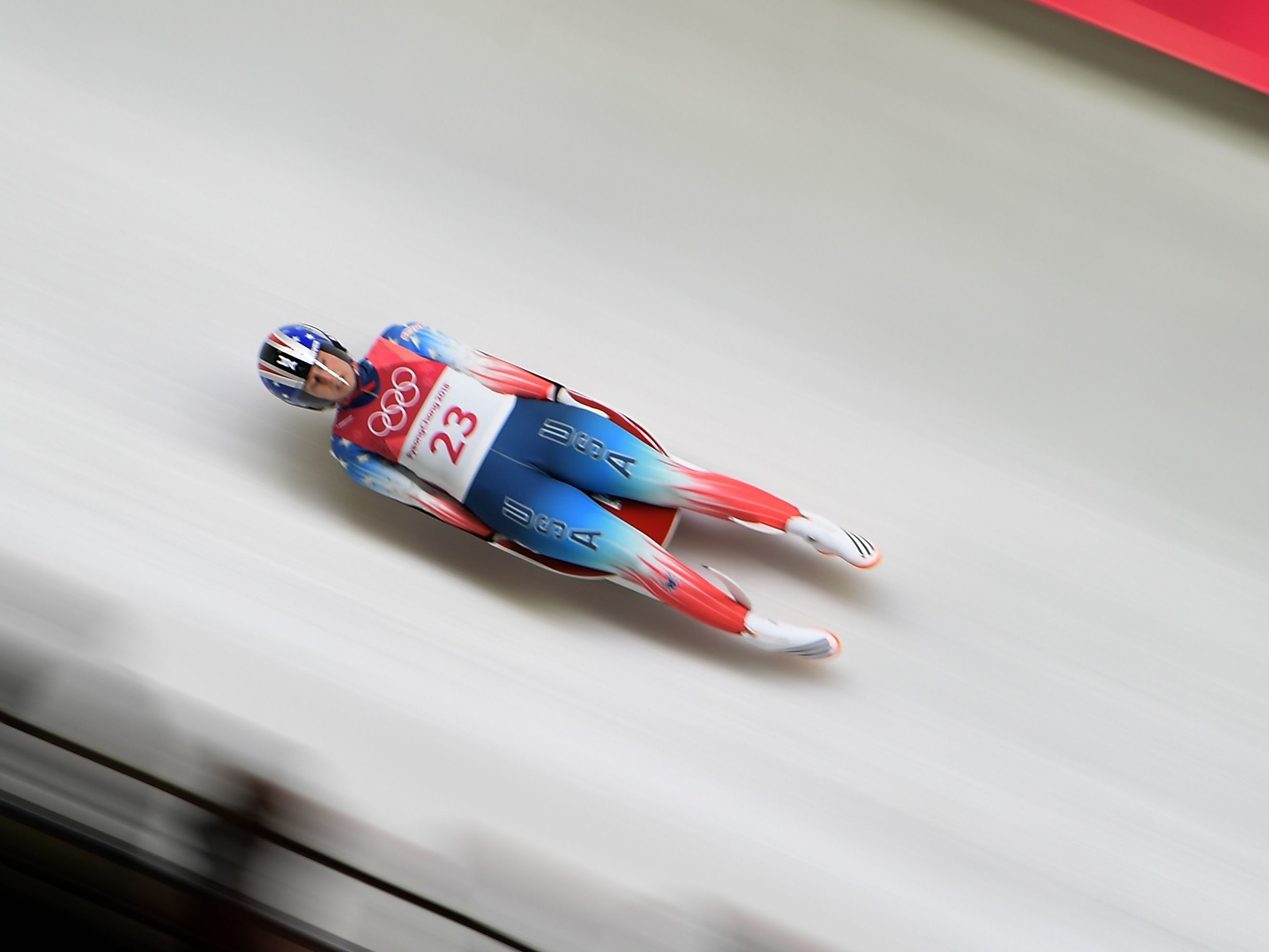 Luge: Emily Sweeney, An American luger, The 2019 FIL World Luge Championships bronze medalist. 2630x1970 HD Wallpaper.