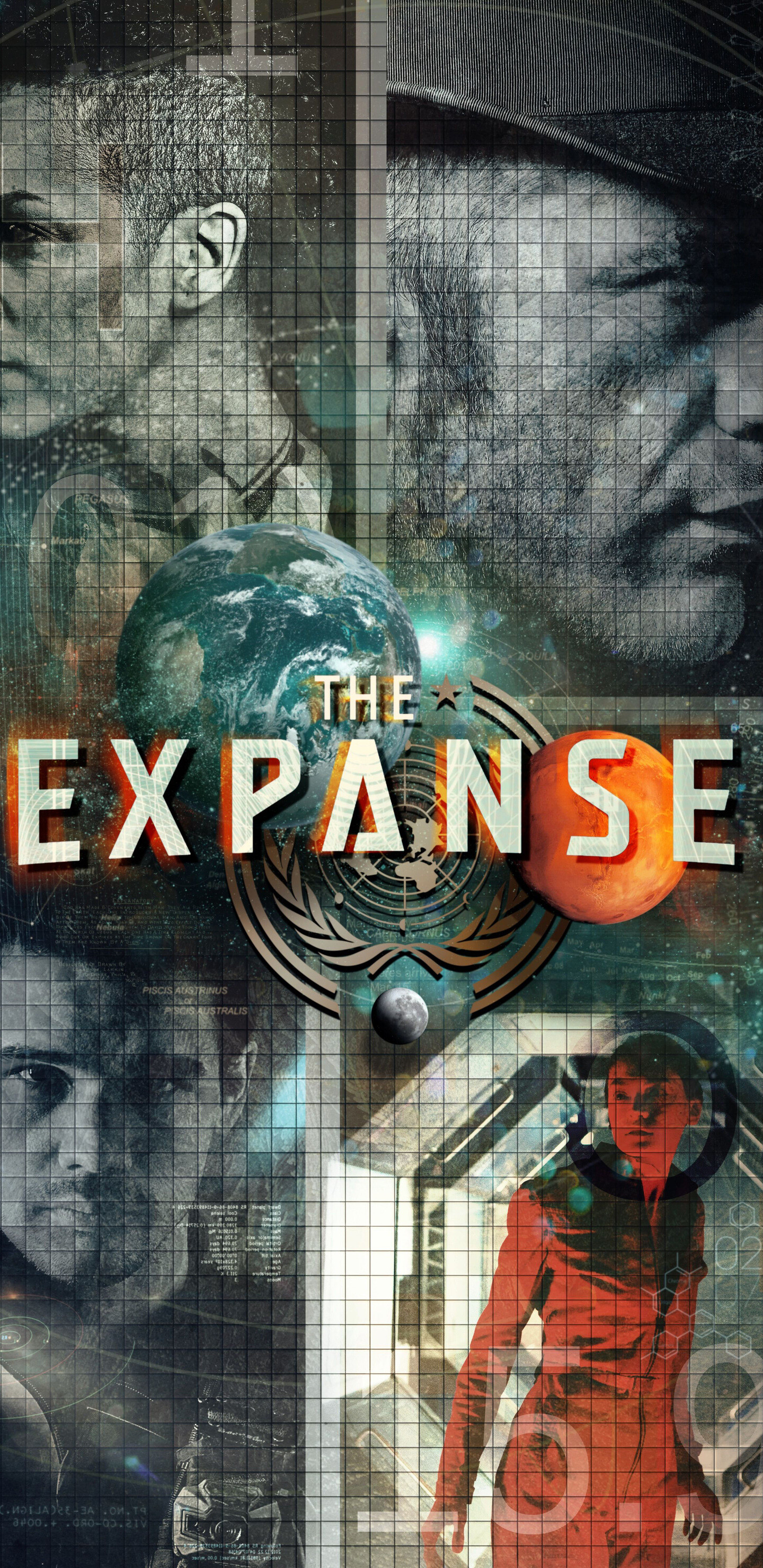 The Expanse: A thriller set two hundred years in the future, follows the case of a missing young woman. 1440x2960 HD Wallpaper.