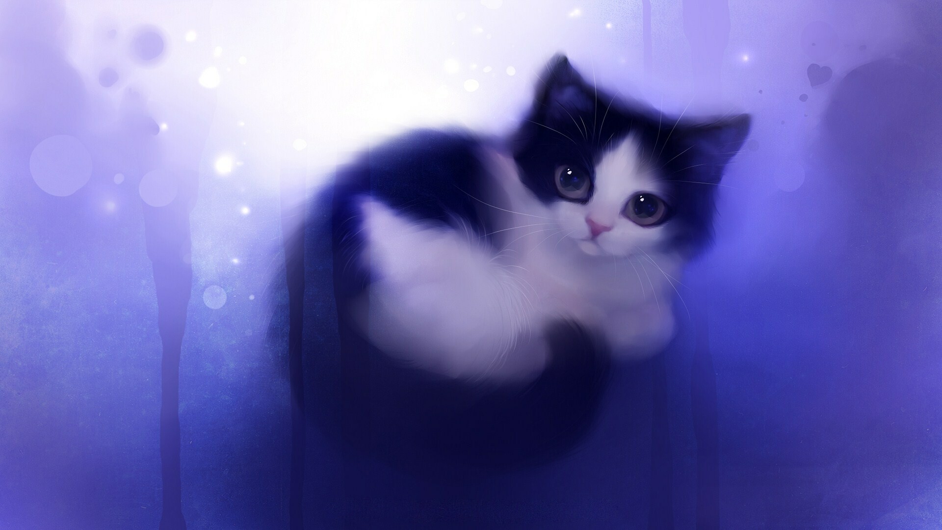 Cat, Cute cat drawings, Artistic masterpiece, Adorable illustrations, 1920x1080 Full HD Desktop