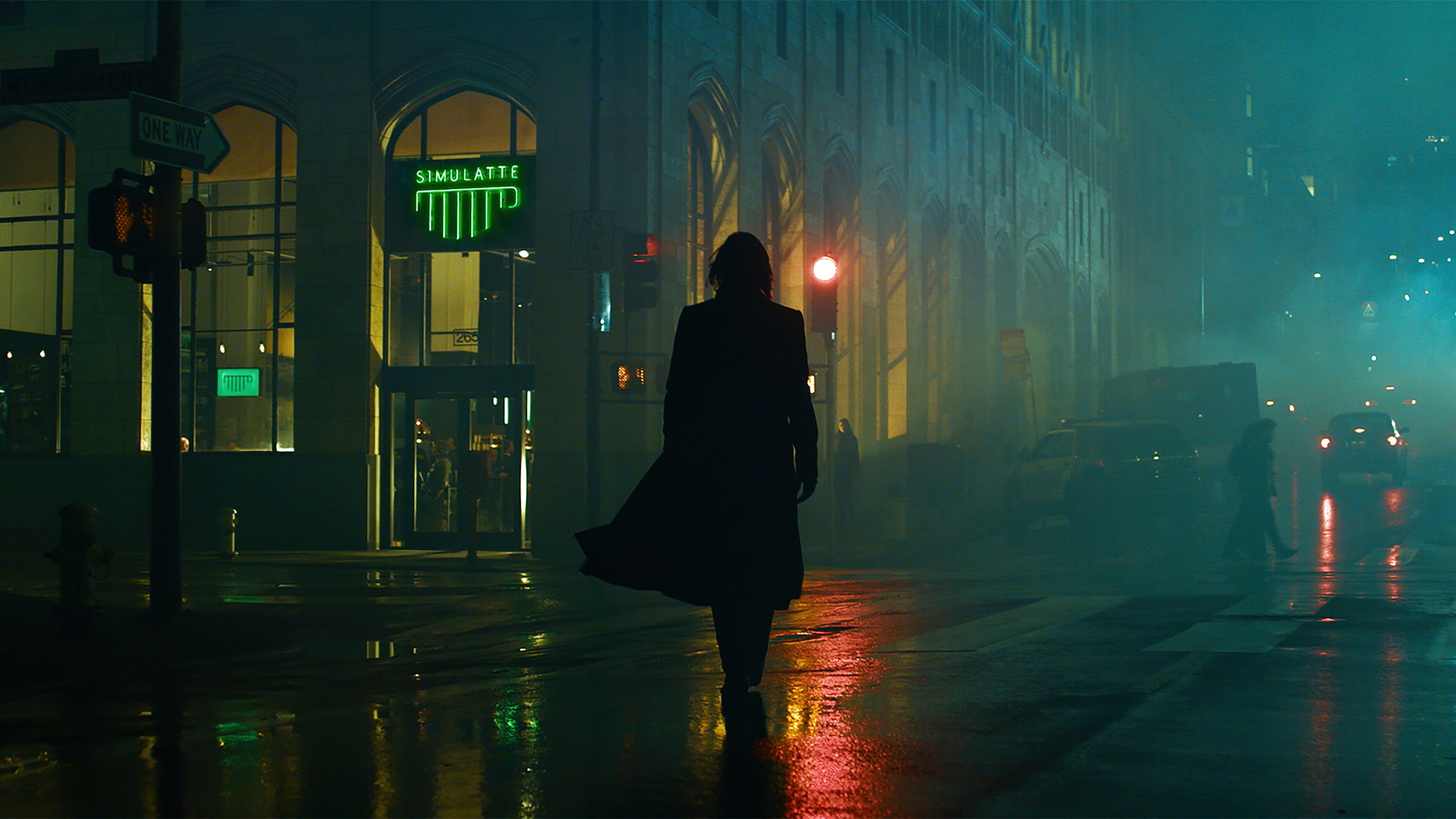 The Matrix Resurrections: Neo, The fourth installment in the franchise, directed by Lana Wachowski. 3840x2160 4K Wallpaper.