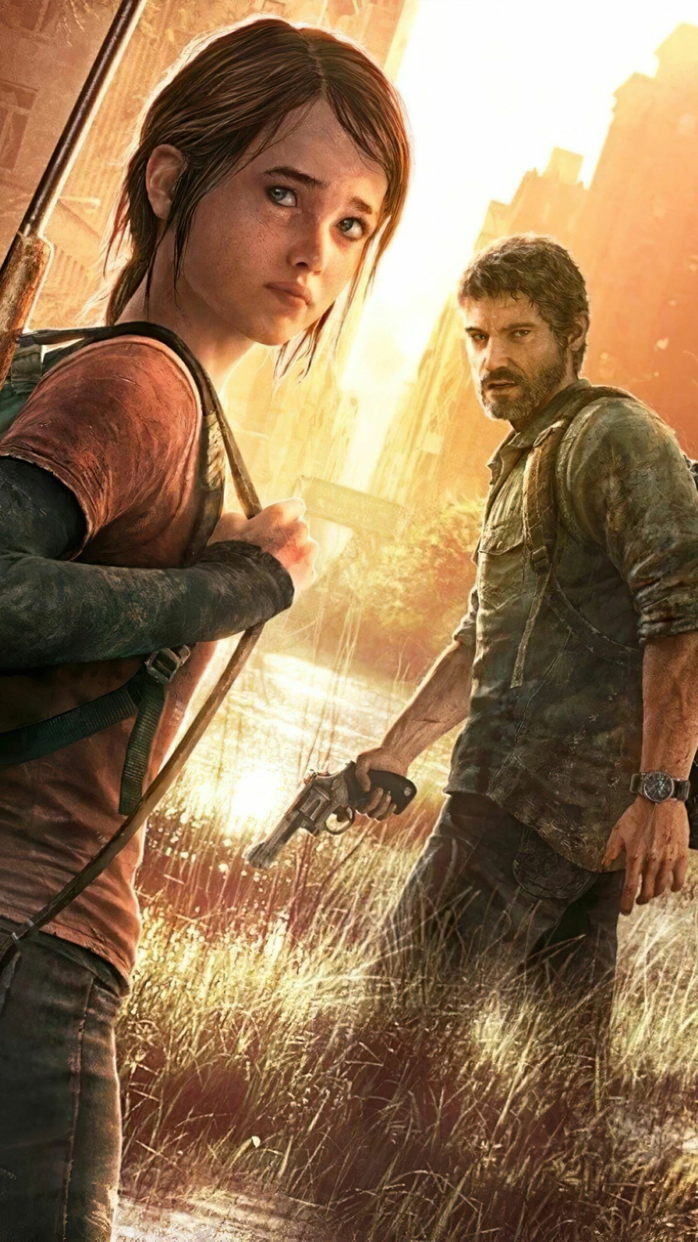 The Last of Us: The player is able to scavenge limited-use melee weapons, such as pipes and baseball bats, and throw bottles and bricks to distract, stun, or attack enemies. 1440x2560 HD Wallpaper.