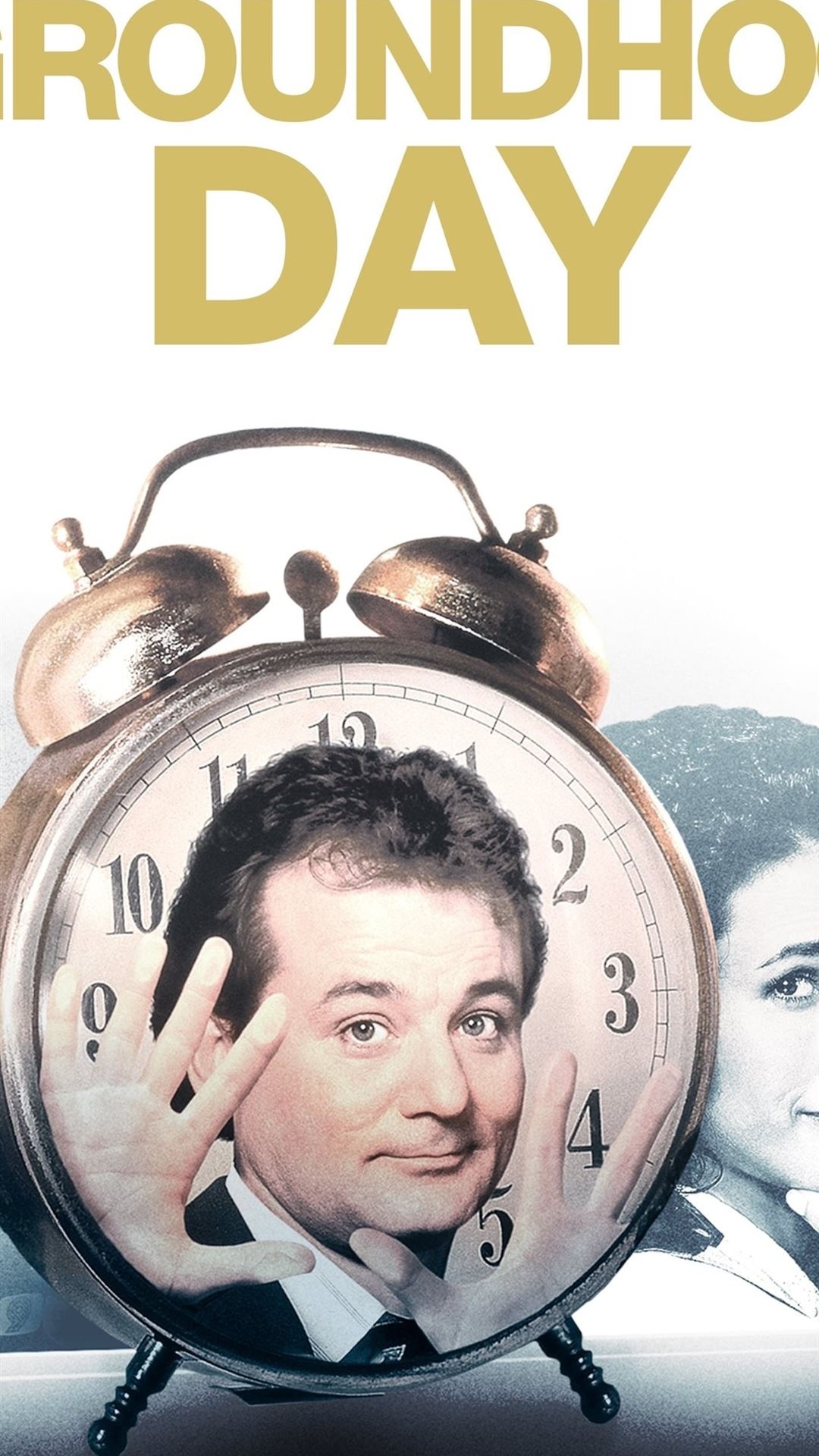 Groundhog Day (Movie): The film marked the end of Ramis's and Murray's long collaborative partnership. 1080x1920 Full HD Wallpaper.