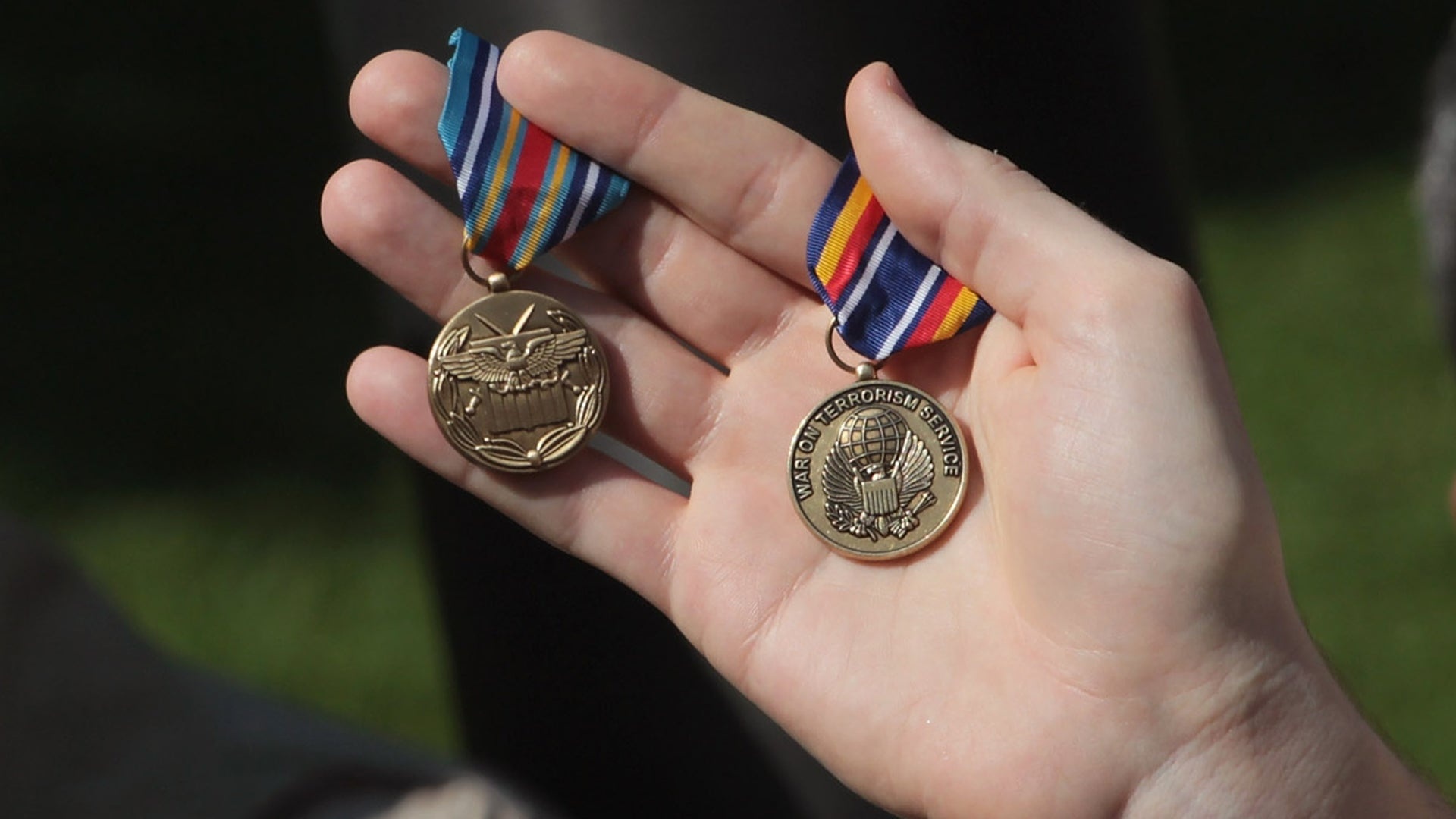 GWOT service medal, Troops, Freebie award, Military, 1920x1080 Full HD Desktop