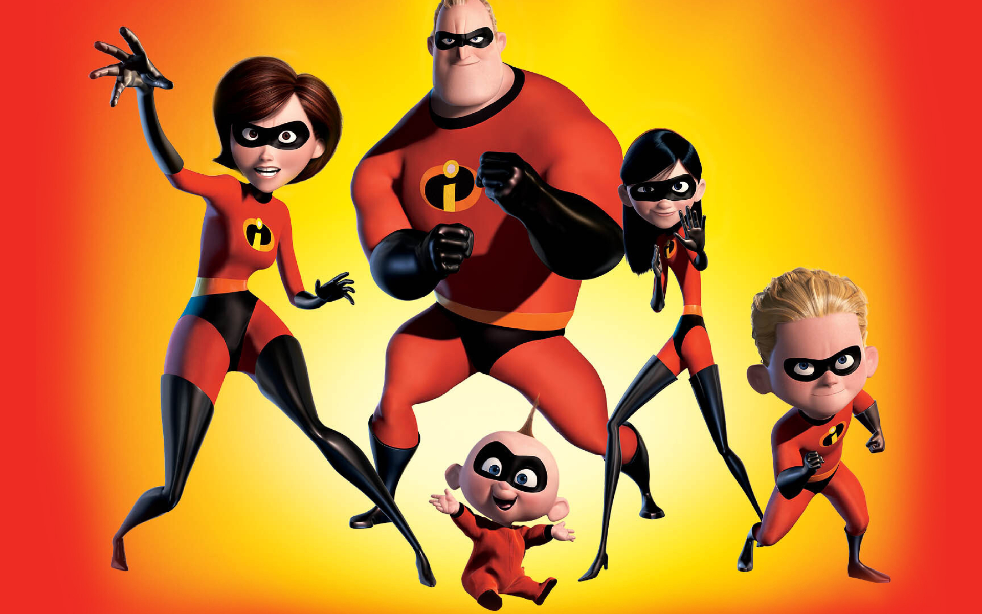 The Incredibles: Debuted at the El Capitan Theatre on October 24, 2004. 1920x1200 HD Background.