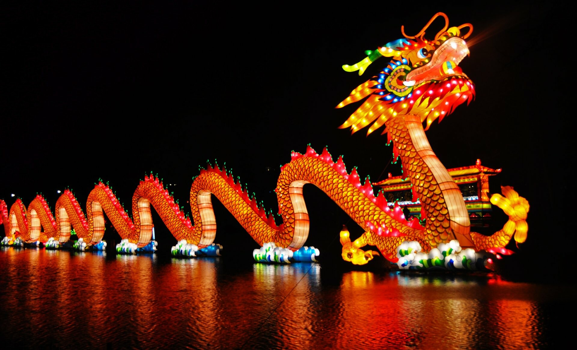 Chinese New Year: A symbol of letting go of the past and welcoming new beginnings. 1920x1170 HD Wallpaper.