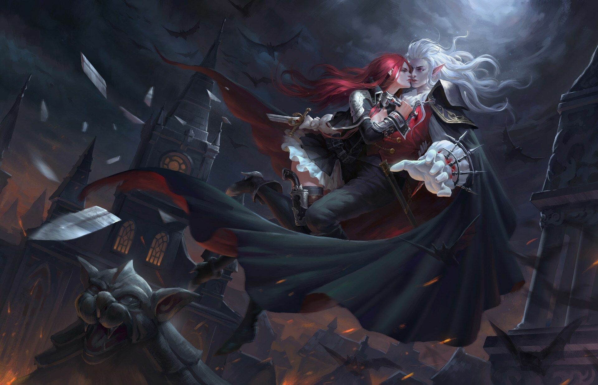 Vampire: The chaotic king of the night, Vladimir, League of Legends. 1920x1240 HD Wallpaper.