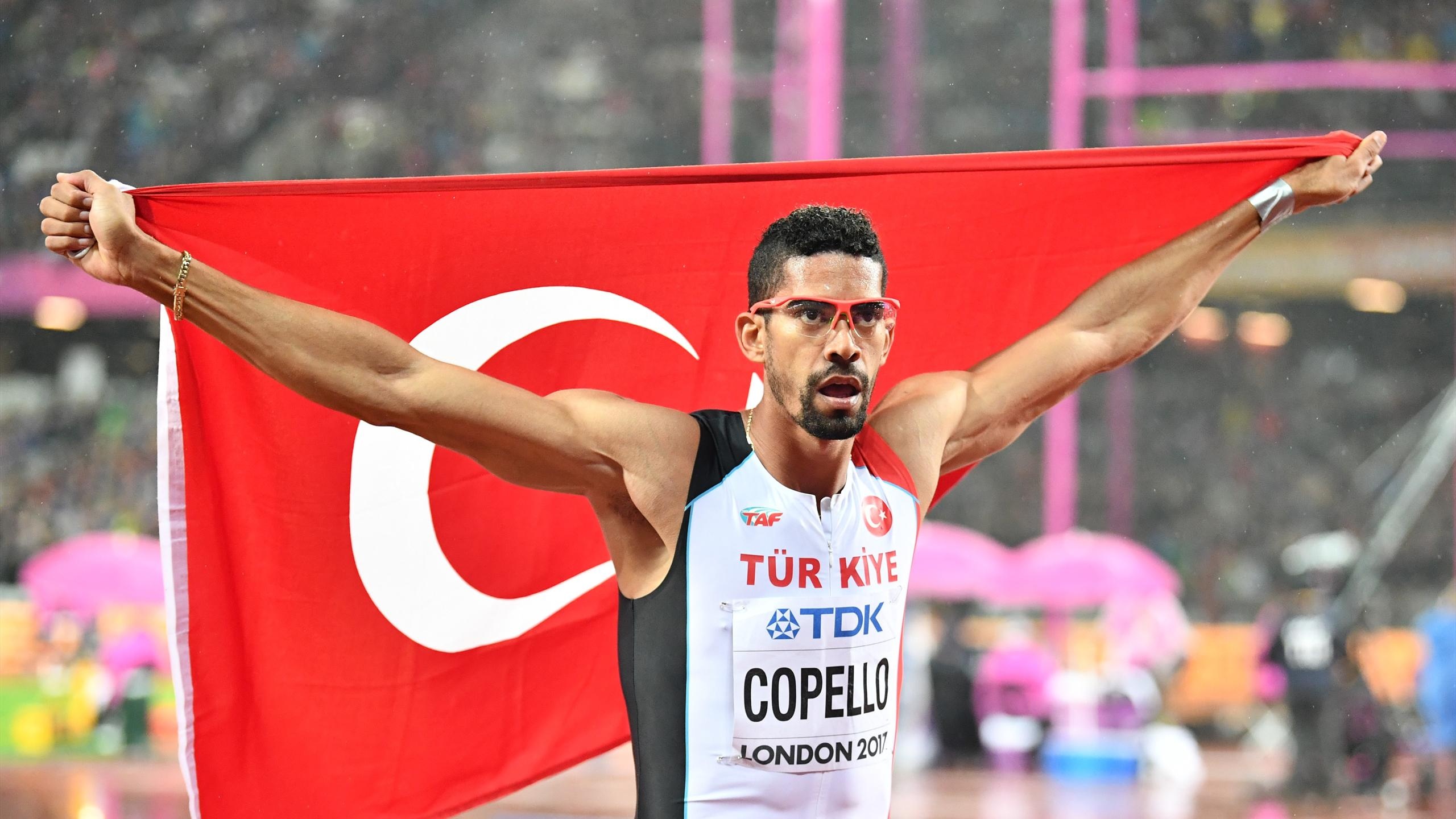Yasmani Copello Escobar, World's second best, Diamond League glory, Turkish achievement, 2560x1440 HD Desktop