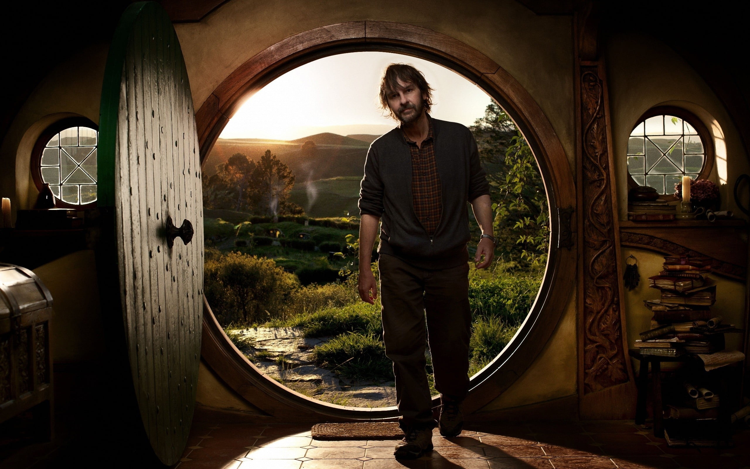 Peter Jackson, Hobbit movie scene, 2560x1600 HD Desktop