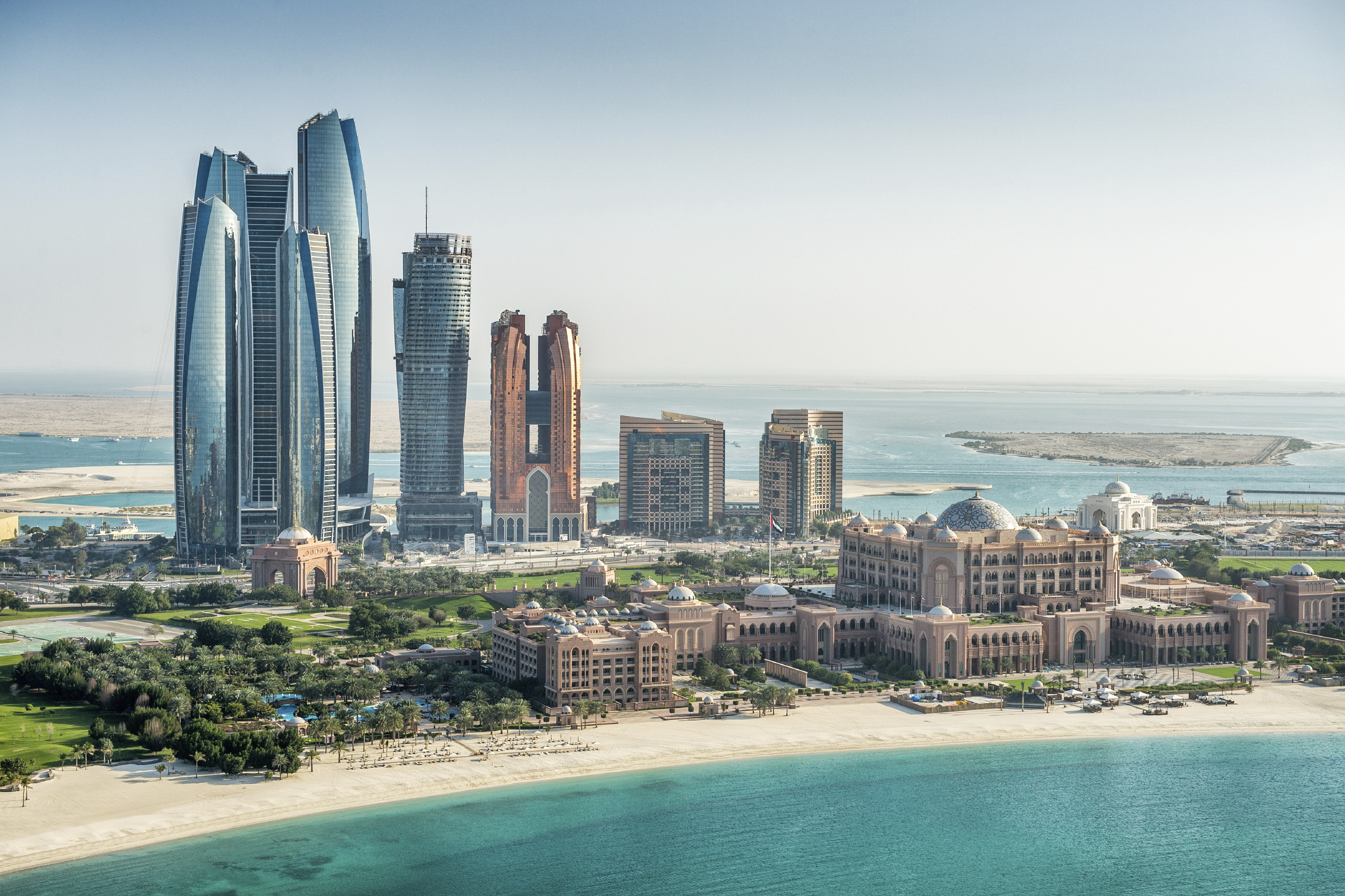Abu Dhabi, Iconic Etihad Towers, Architectural marvels, Modern metropolis, 2720x1810 HD Desktop