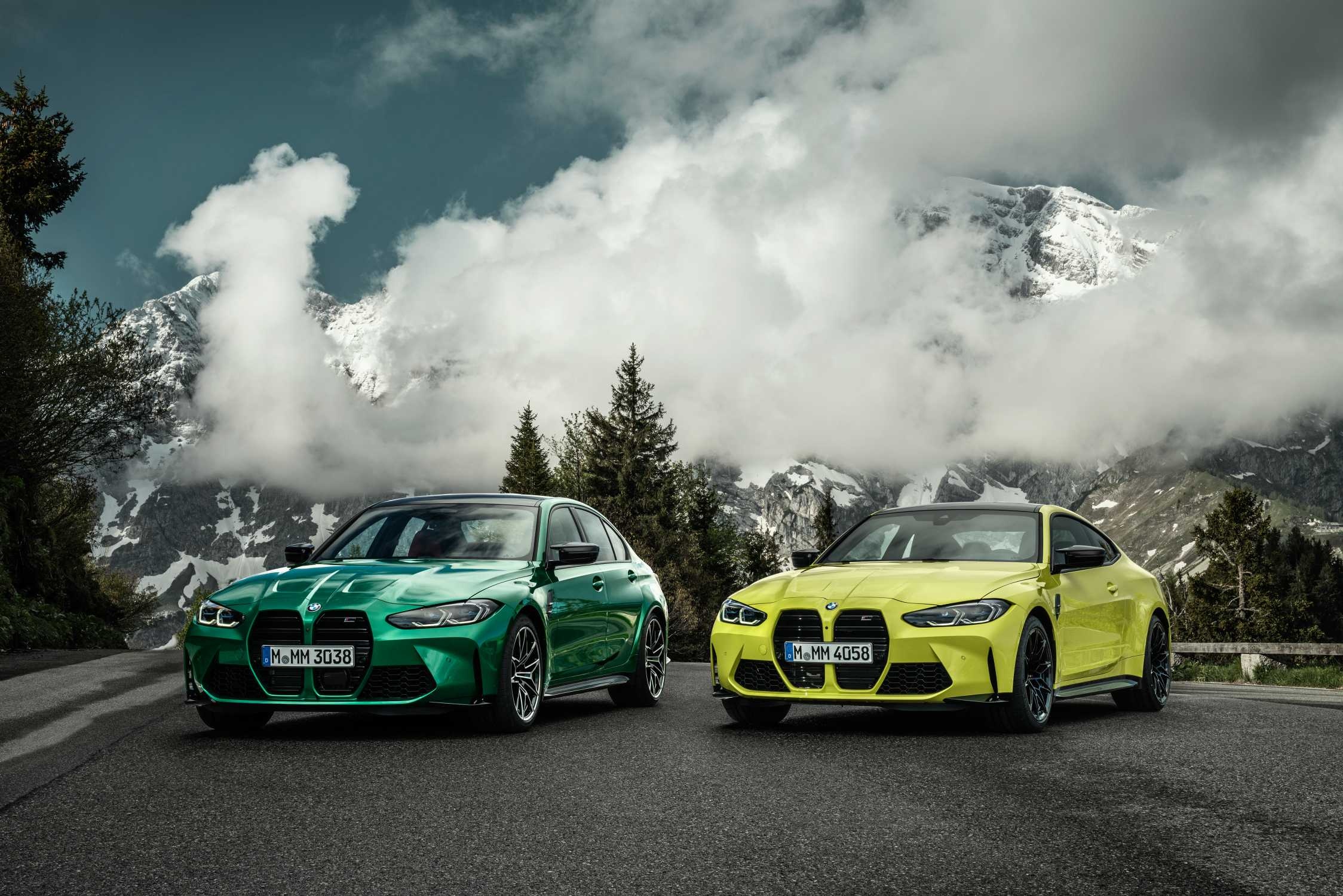 New BMW M3 Sedan, BMW M4 Coupe, 2250x1500 HD Desktop