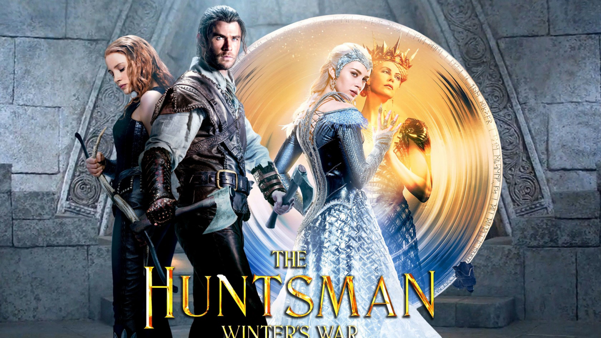 Chris Hemsworth, Huntsman, Movie poster, The Huntsman: Winter's War, 1920x1080 Full HD Desktop