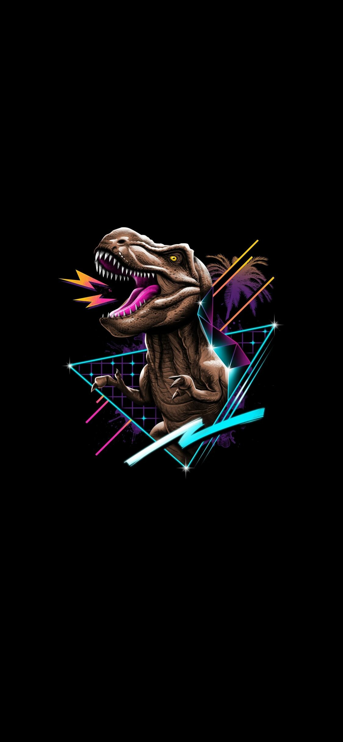 Jurassic World: Dinosaur, An American science fiction media franchise created by Michael Crichton. 1130x2440 HD Background.