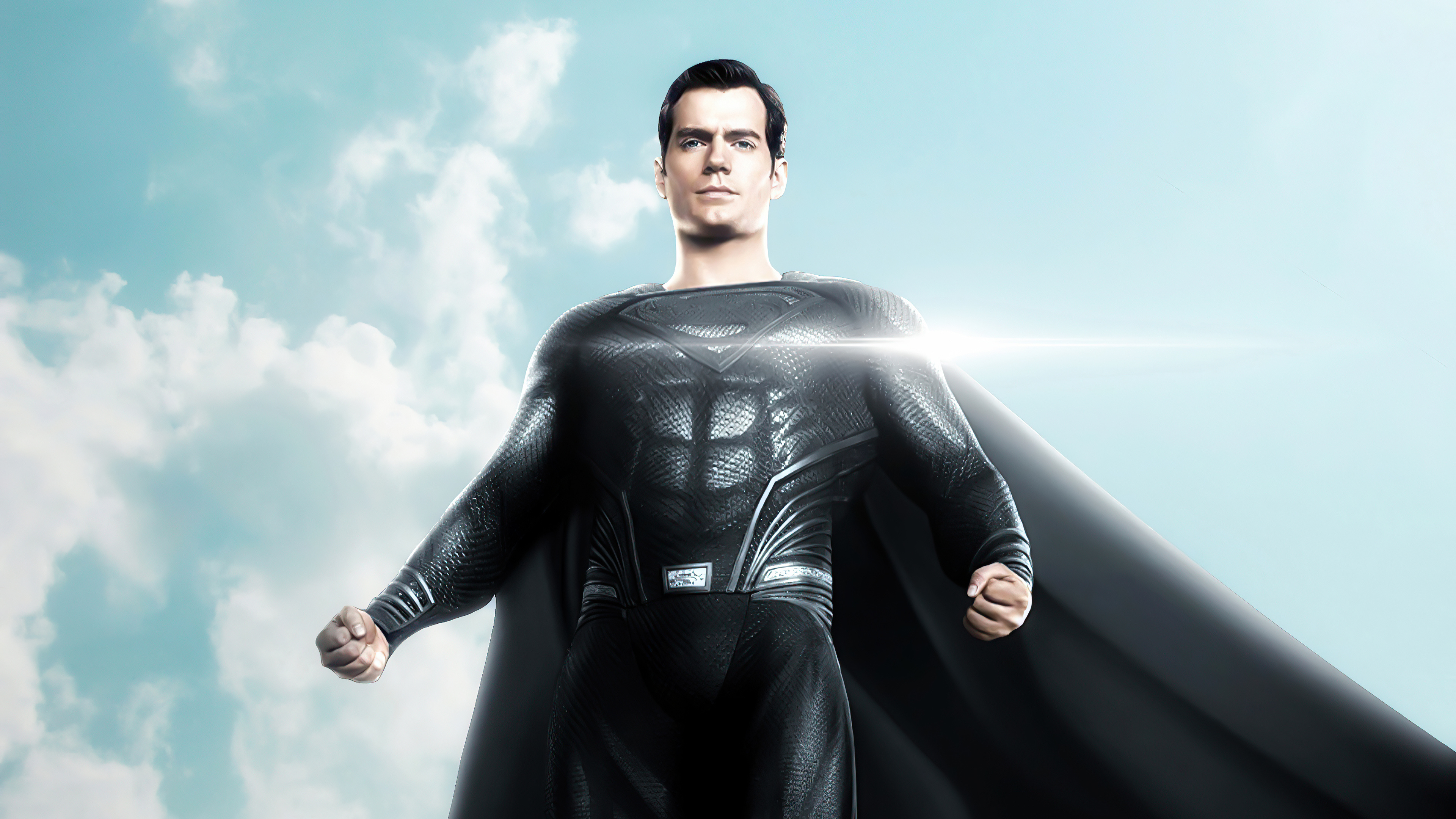 Black Superman Henry Cavill, Laptop full HD, 3840x2160 4K Desktop