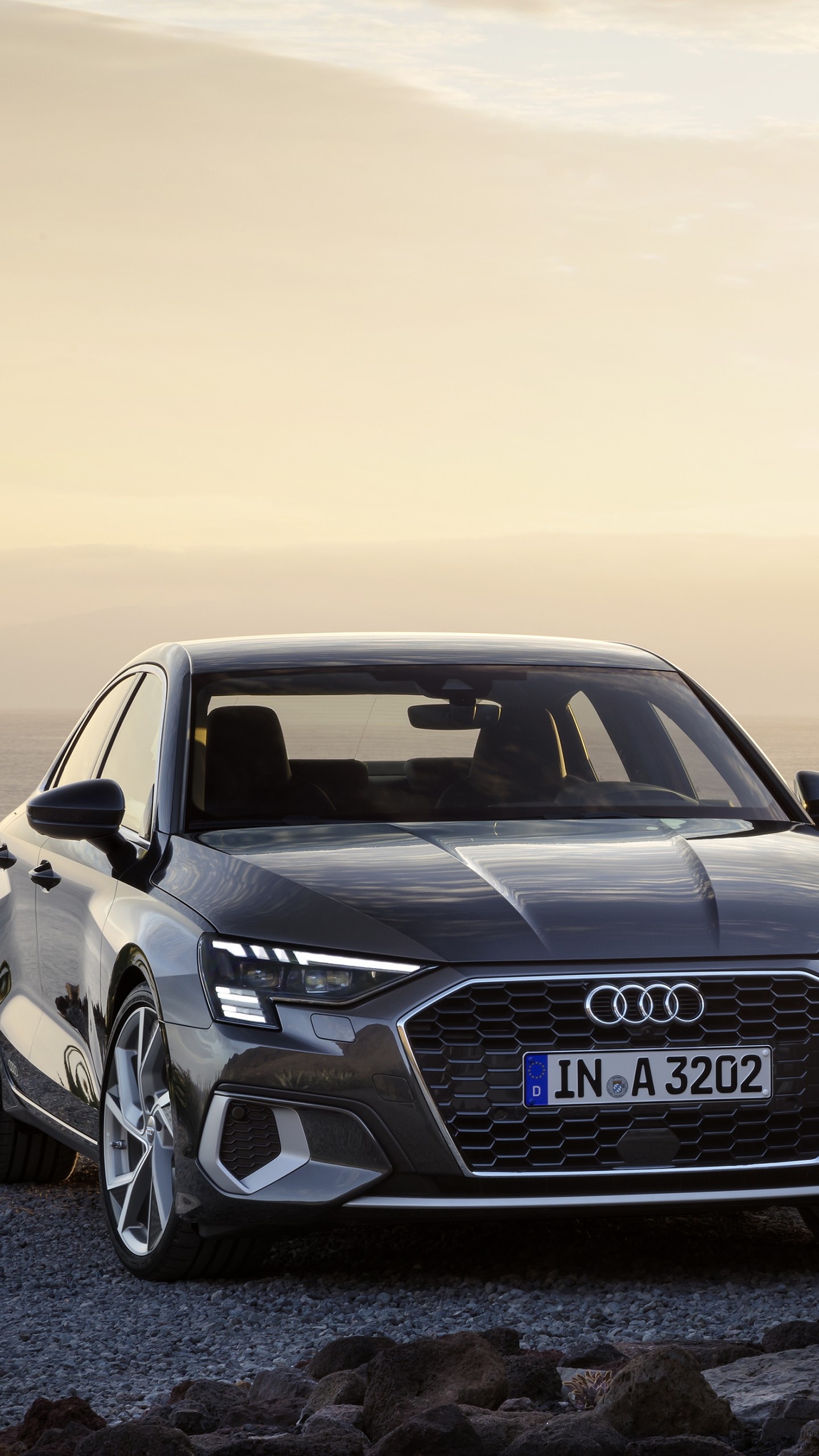 Audi A3, 2022 model, Car and bike beauty, 5K resolution, 1440x2560 HD Phone