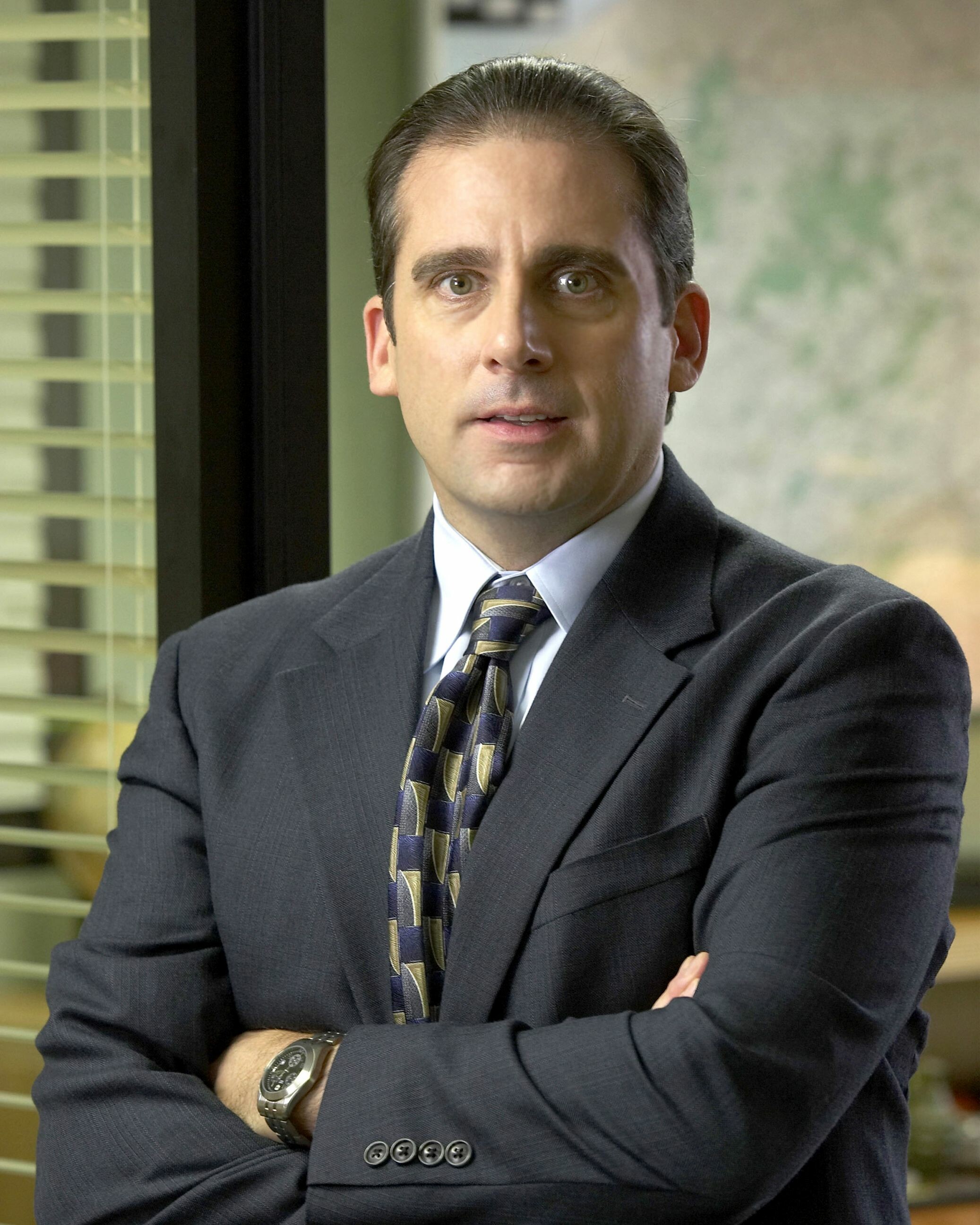 The Office (TV Series): Michael Scott, the regional manager of Dunder Mifflin in Scranton. 2080x2600 HD Wallpaper.