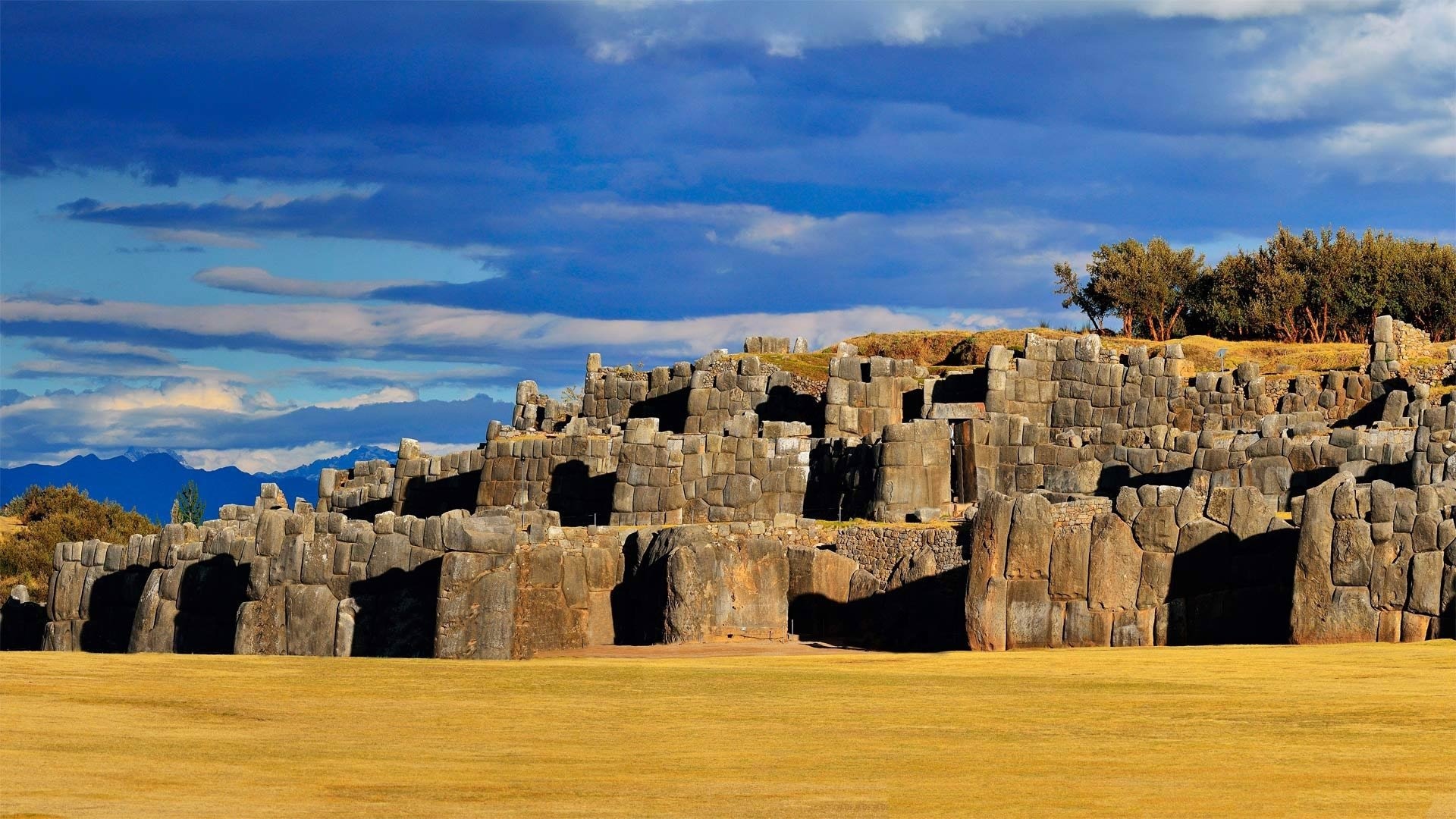 Peru Cuzco Sacsayhuaman, Historical site, Incan ruins, Ancient marvel, 1920x1080 Full HD Desktop