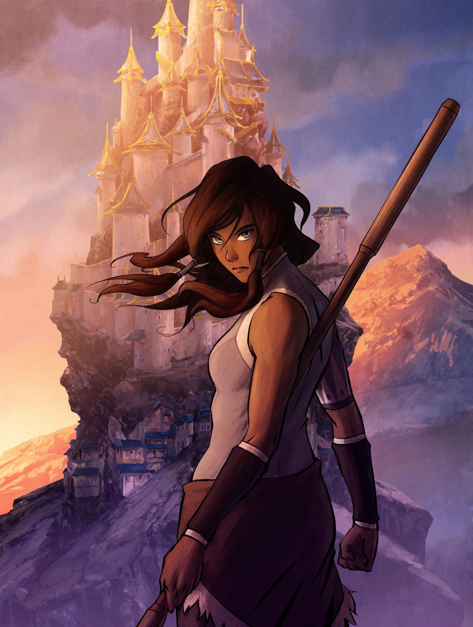 Legends of Korra, Unique characters, Elemental bending, Action-packed, 1550x2050 HD Phone