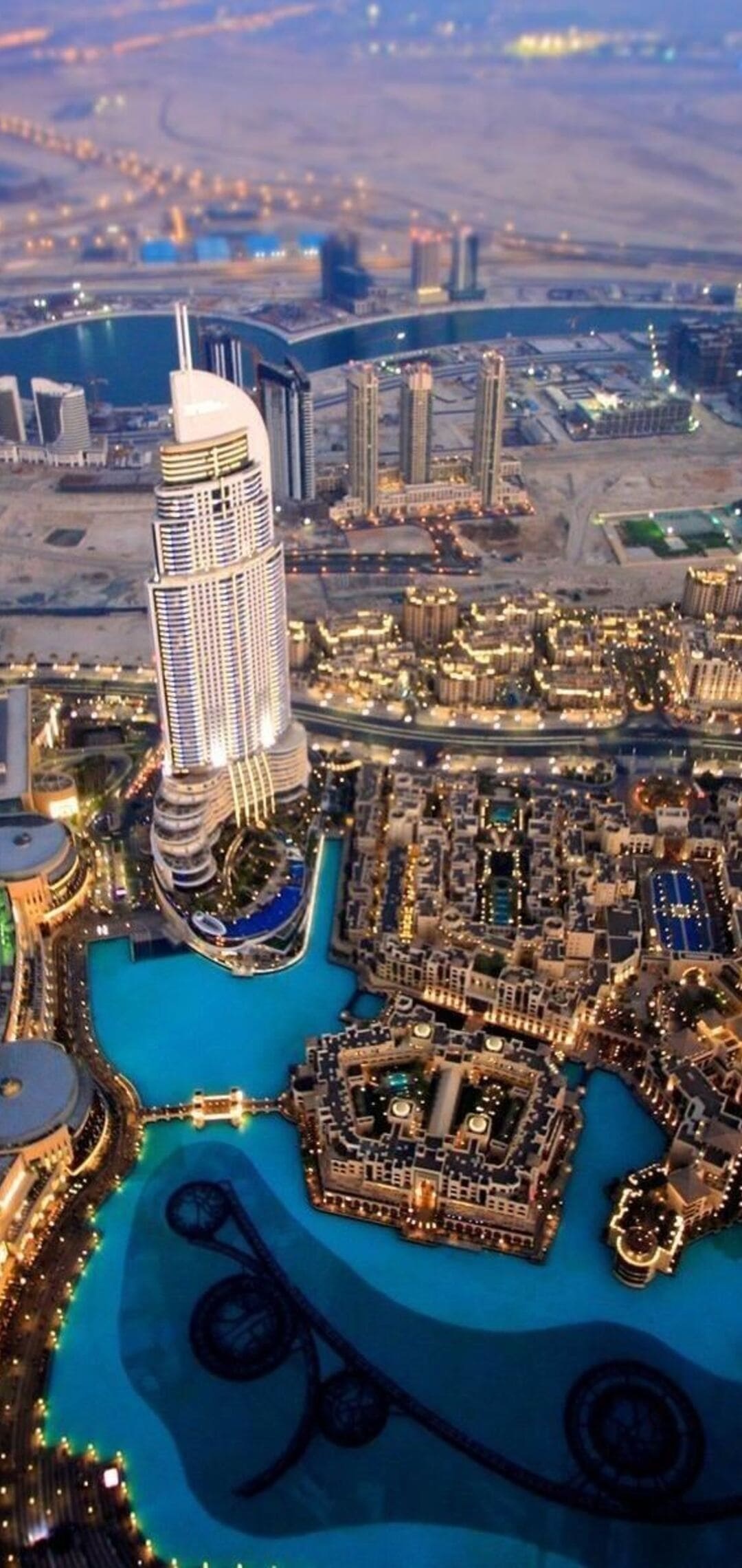 Dubai: A cultural and tourist hub, United Arab Emirates. 1080x2280 HD Wallpaper.