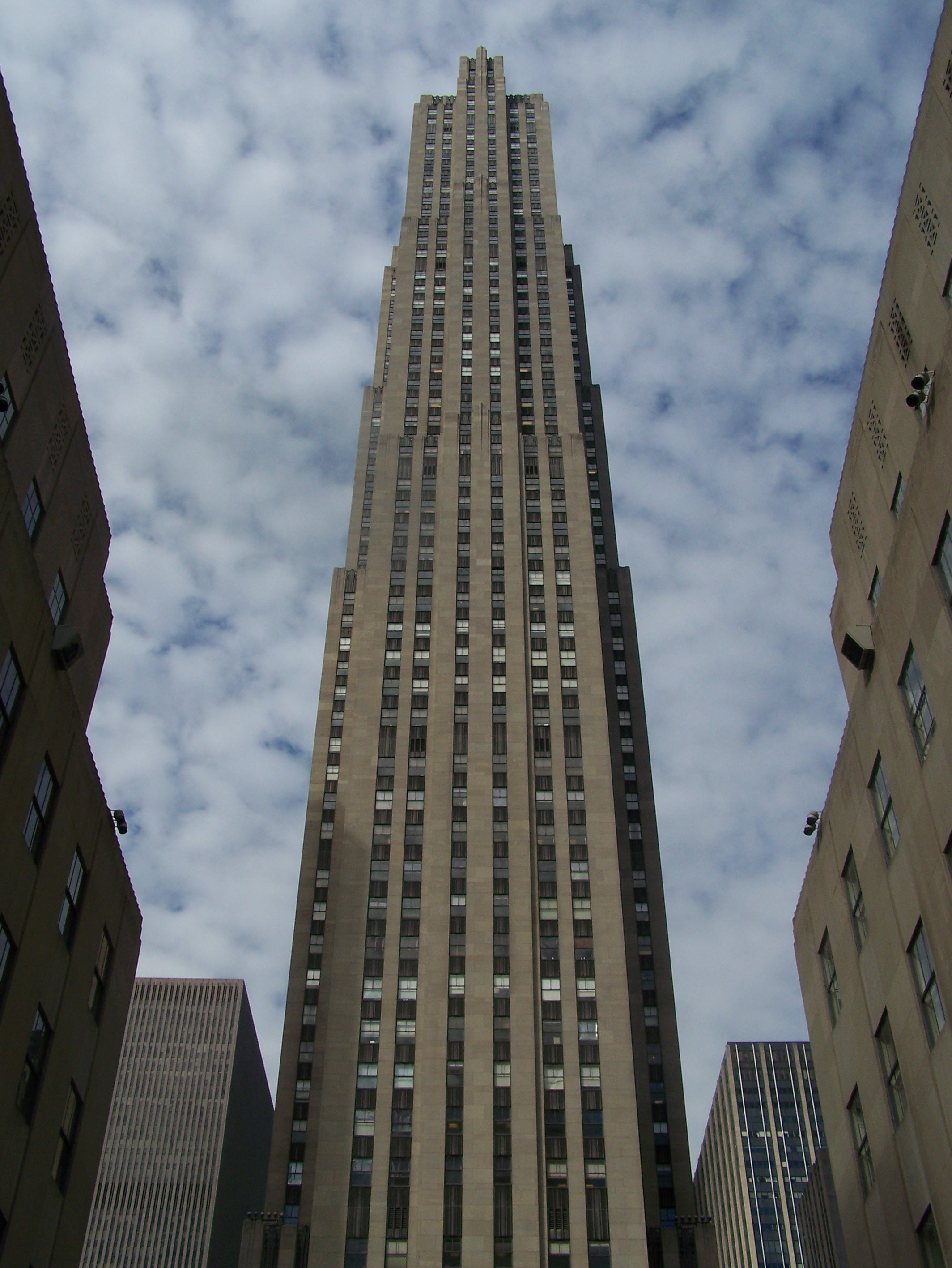 Rockefeller Center, Iconic city landmark, NYC travel, Tourist attraction, 2130x2840 HD Phone