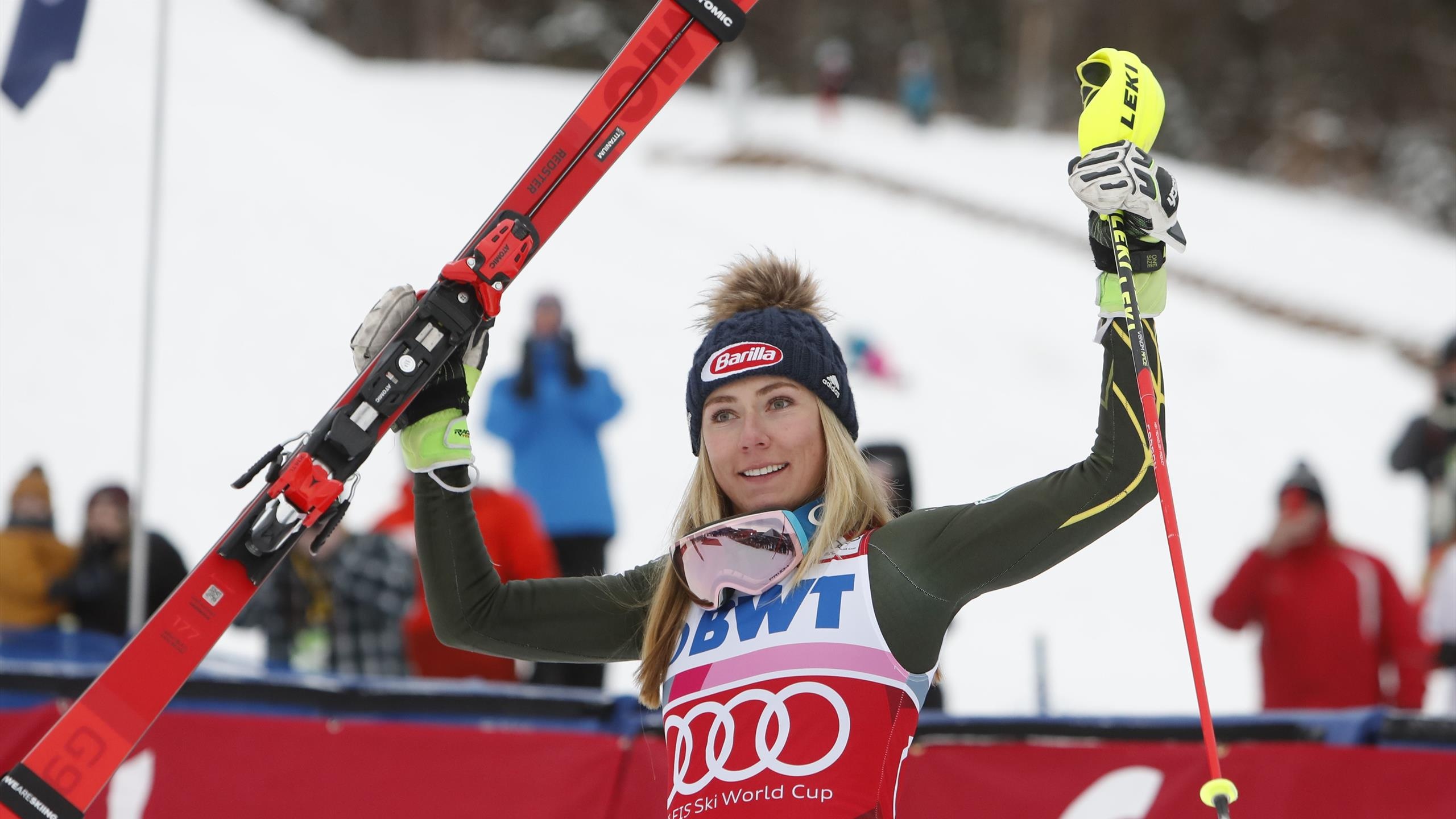 Mikaela Shiffrin, Killington alpine skiing, Exciting news, Eurosport results, 2560x1440 HD Desktop