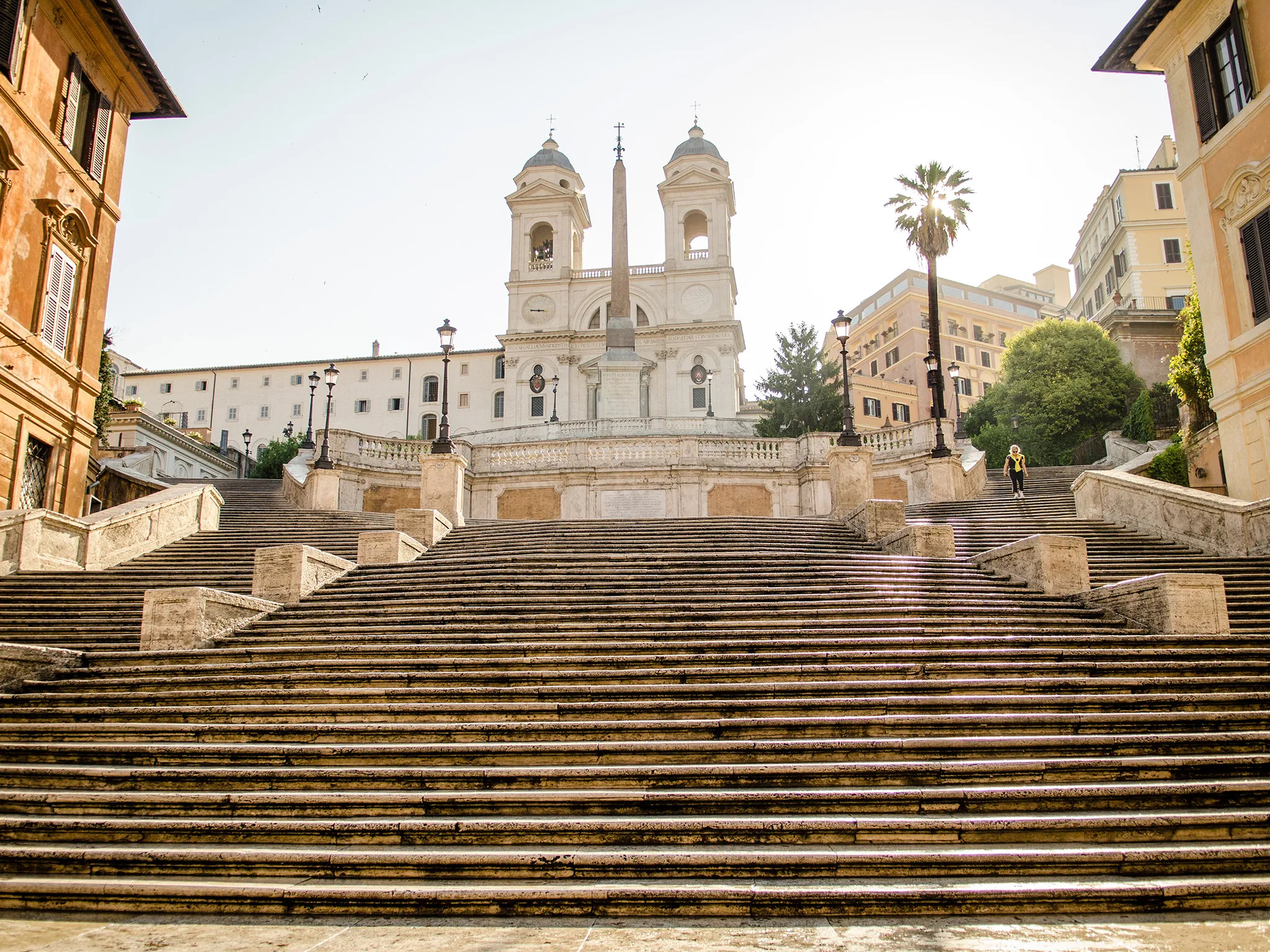Schließung der berühmten Spanischen Treppe in Rom, 2050x1540 HD Desktop