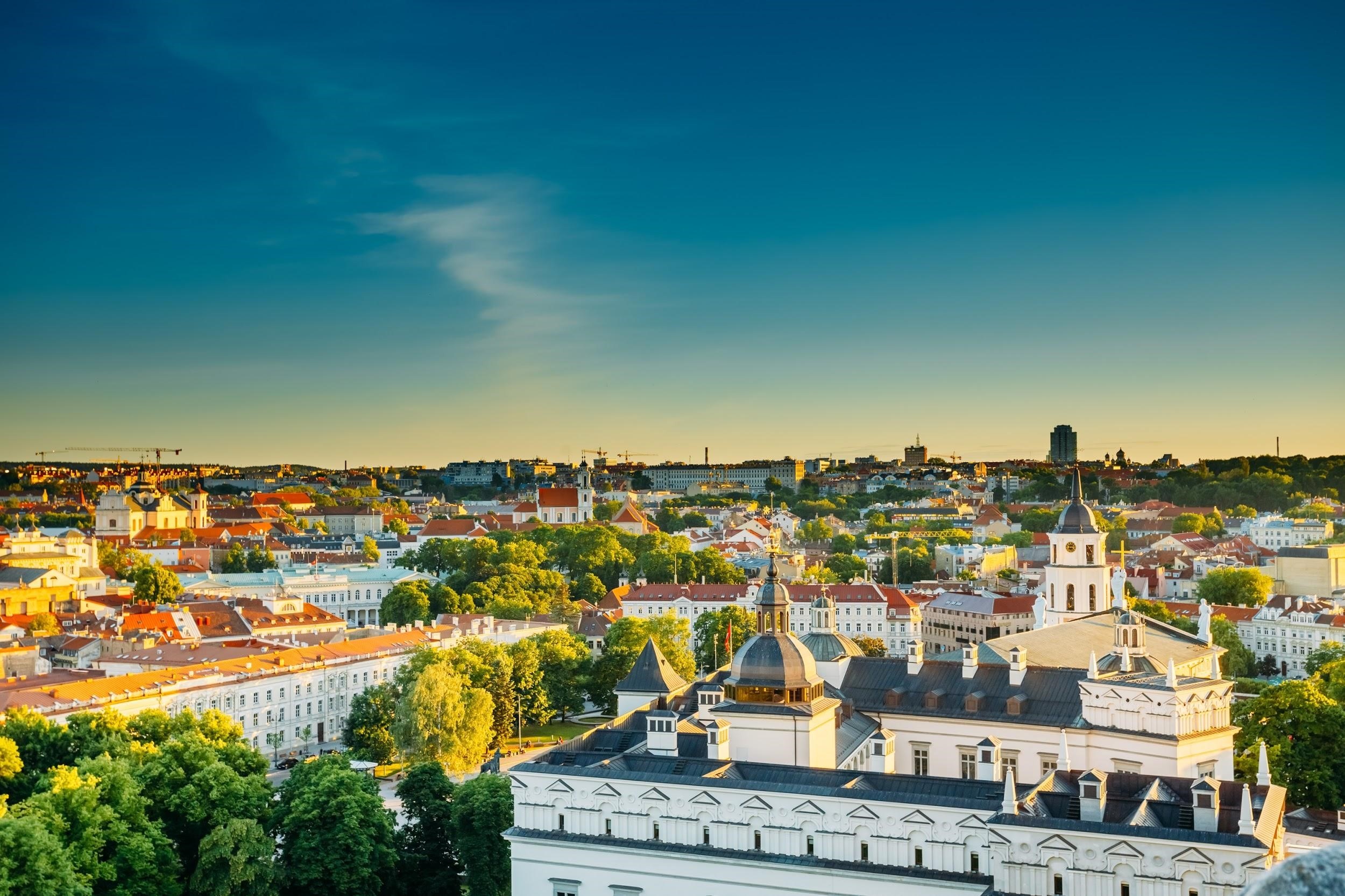 Vilnius future, Baltic capitals, Urban development, Strategic advantage, 2500x1670 HD Desktop