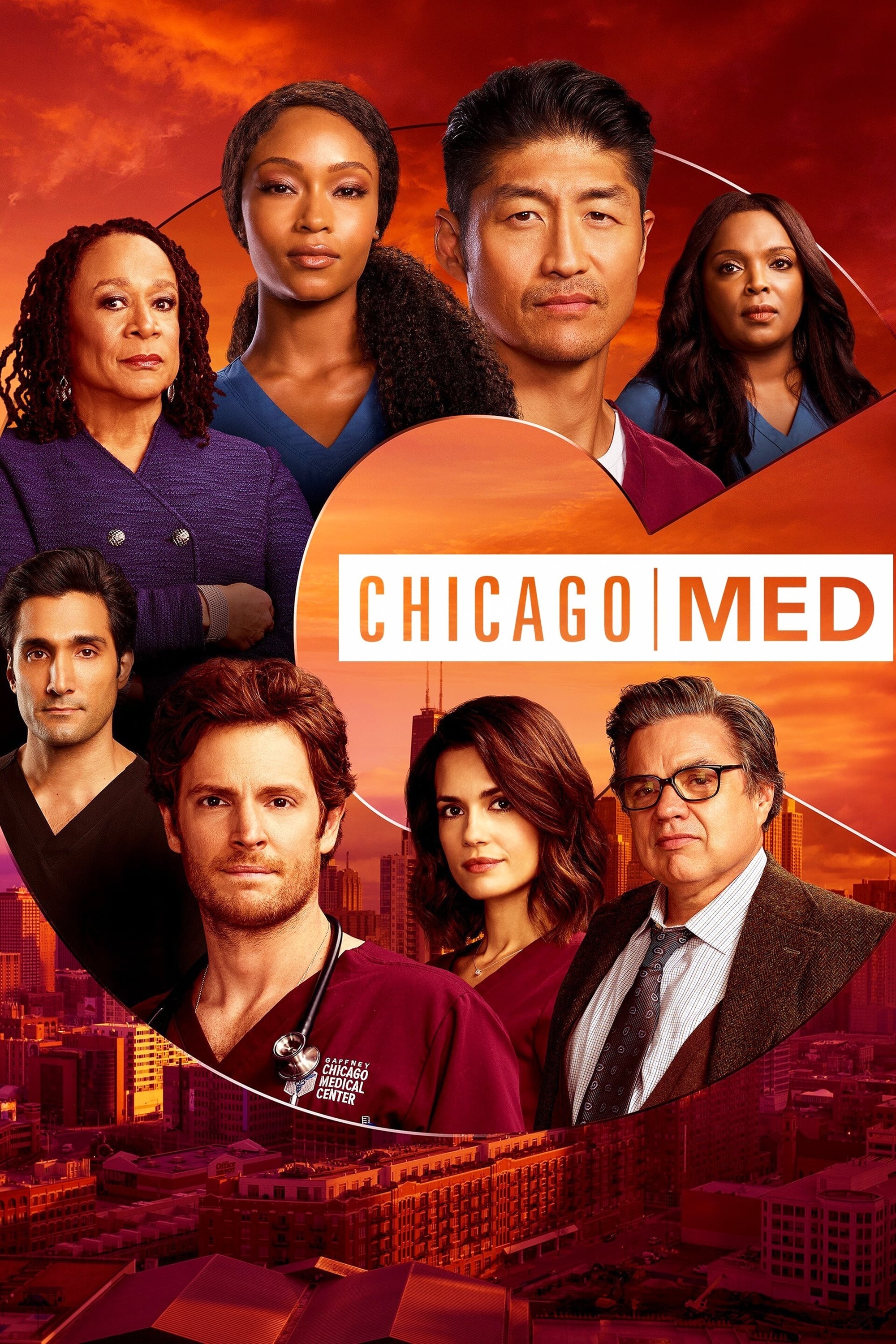 Chicago Med, TV series, 2015 poster, 2000x3000 HD Handy