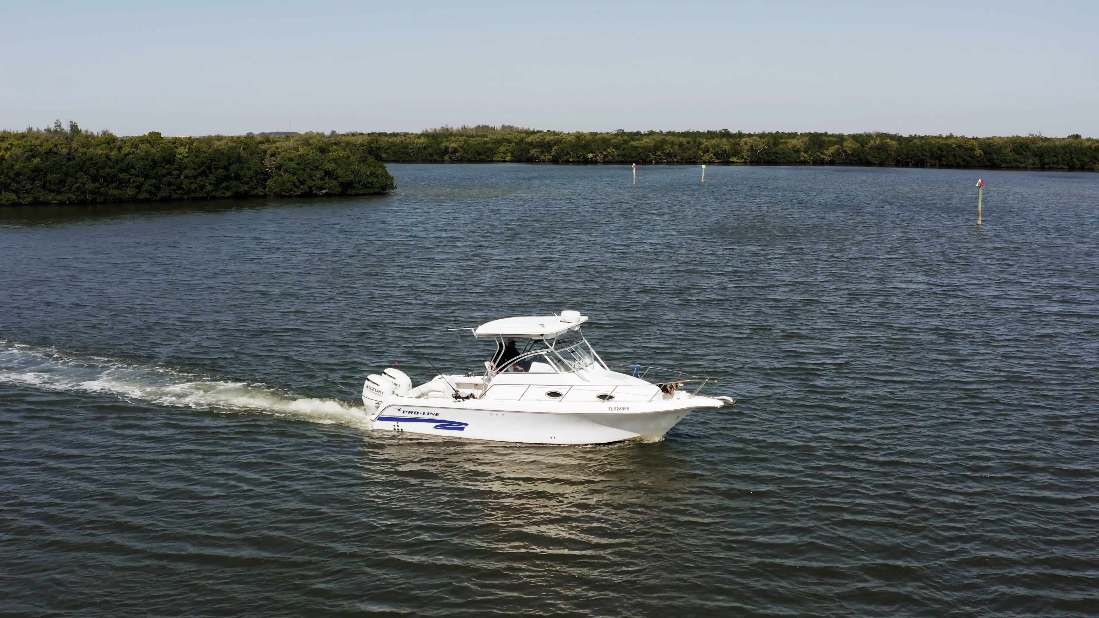 Boat: A vessel for transport by water, Motorcraft. 3840x2160 4K Wallpaper.
