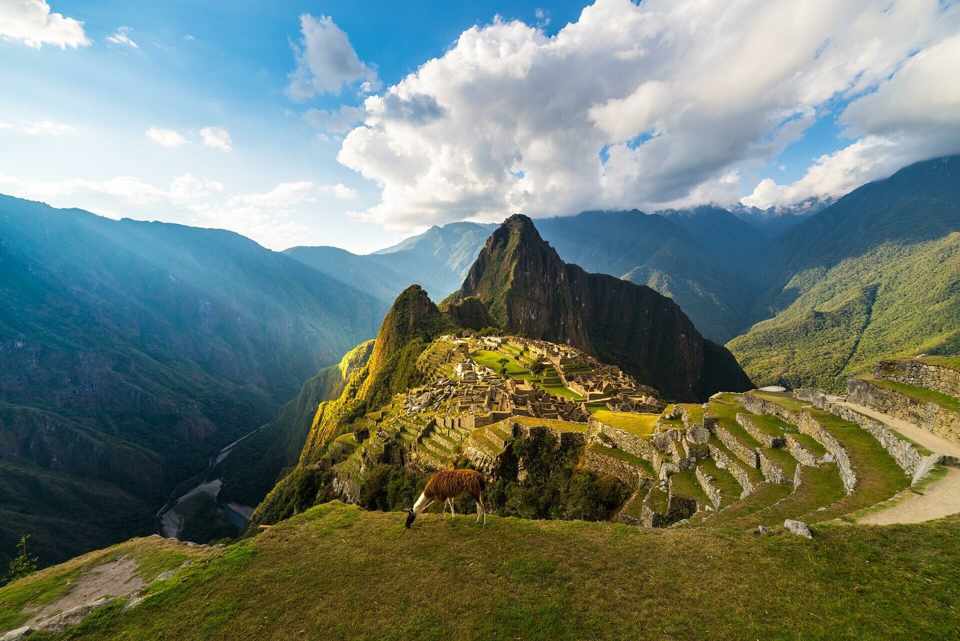 Machu Picchu: The most significant tangible legacy of the Inca civilization. 1920x1290 HD Wallpaper.