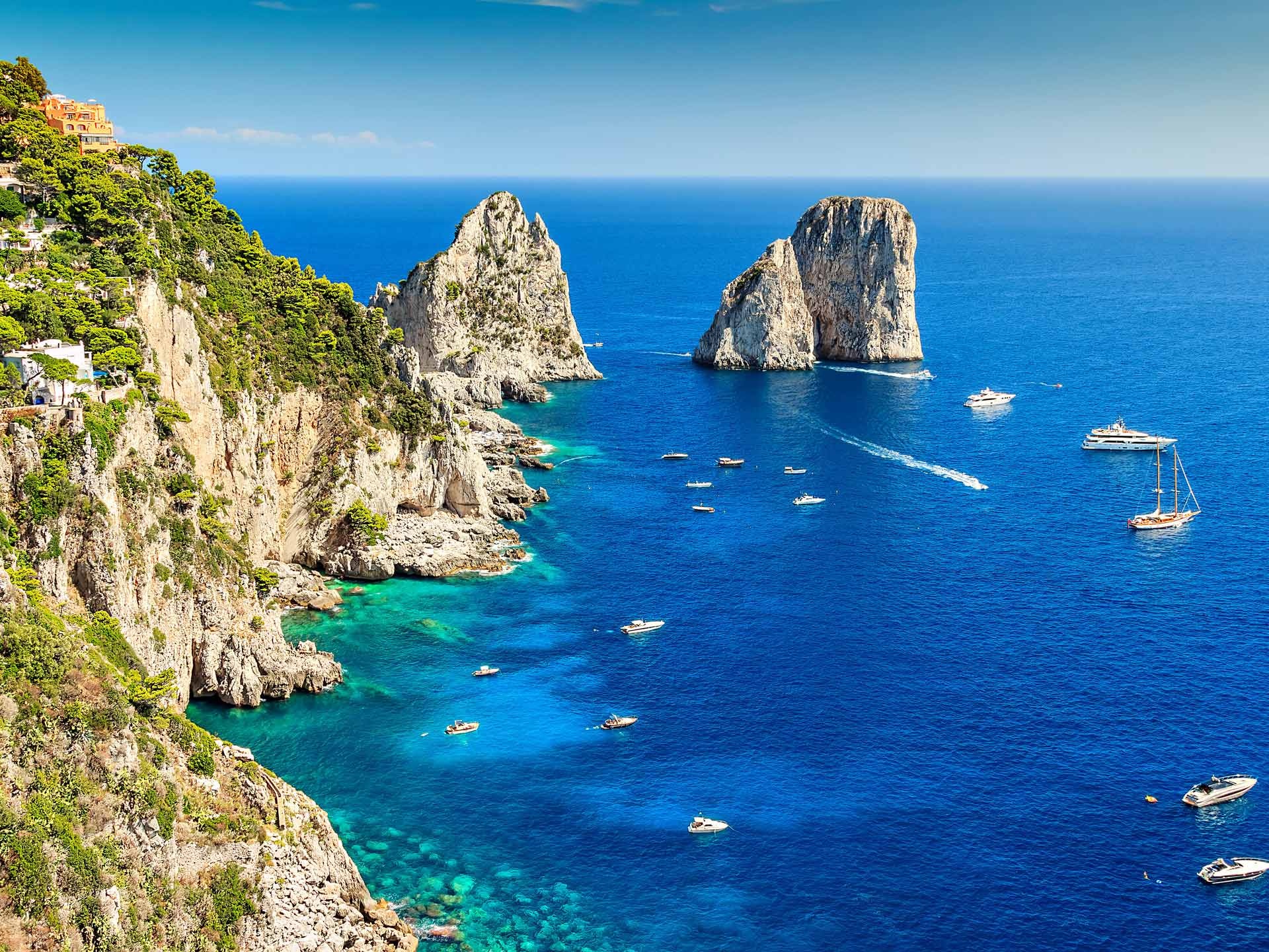 Capri Island, Stunning scenery, Picture-perfect backgrounds, Travel inspiration, 1920x1440 HD Desktop