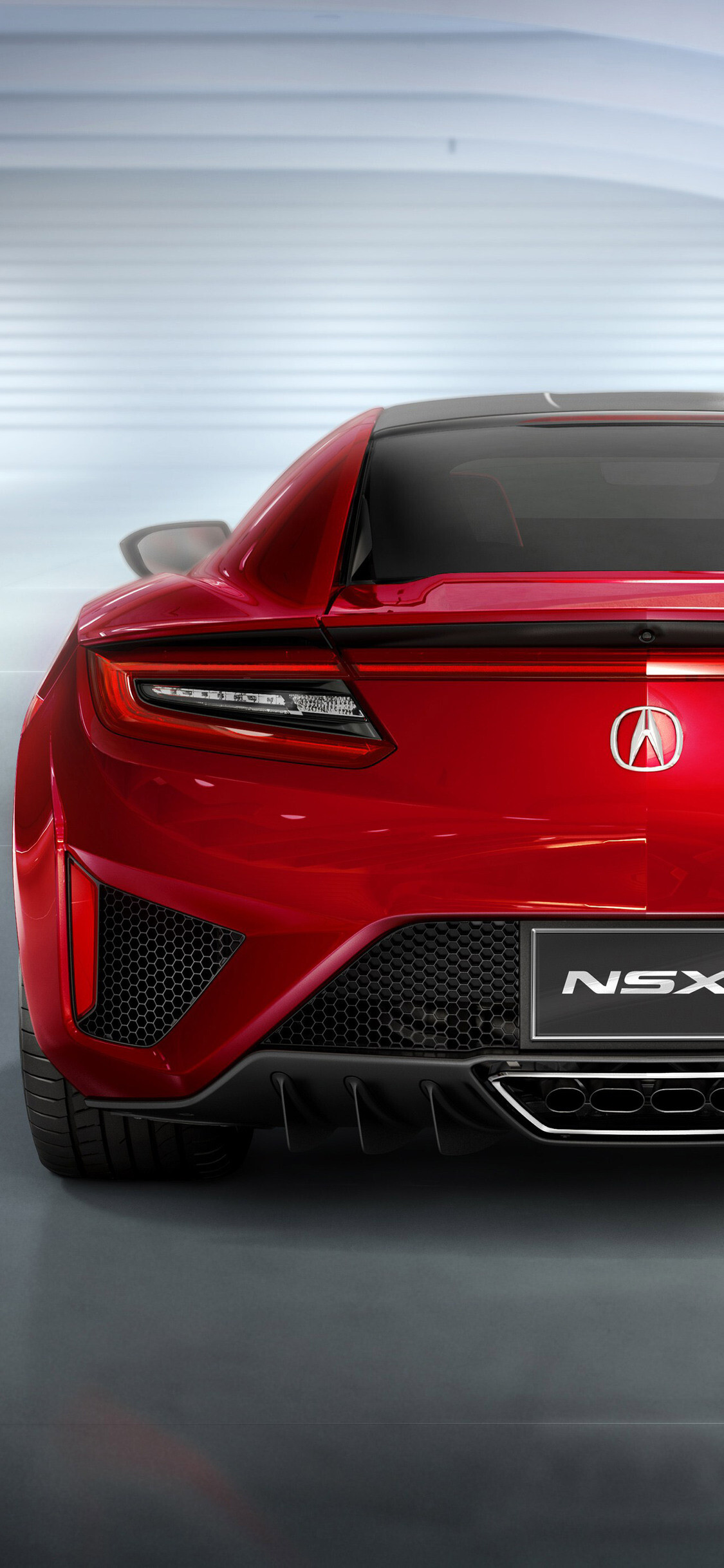 Acura: 2017 NSX, A two-seat, mid-engined coupe sports car manufactured by Honda. 1130x2440 HD Background.