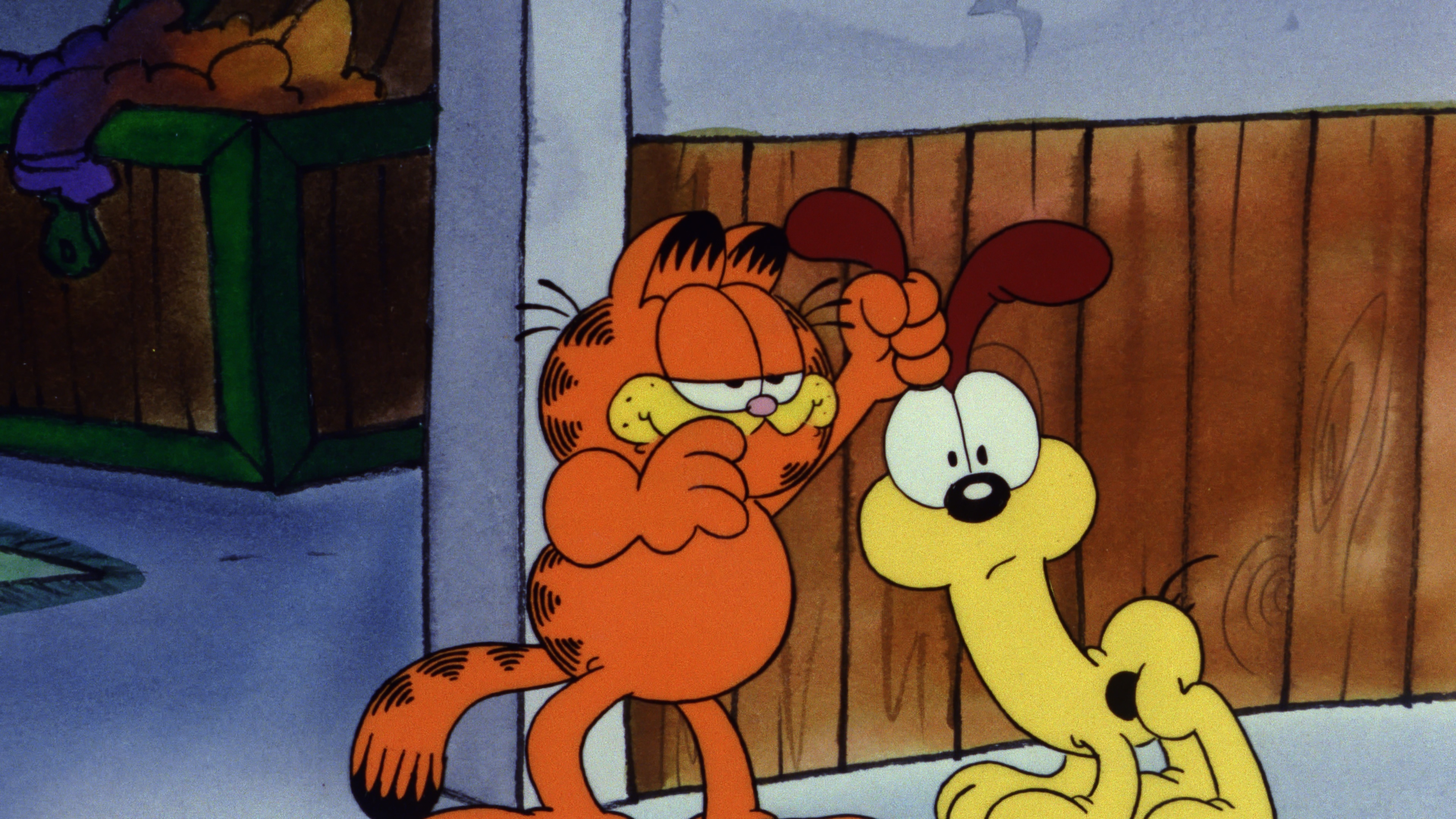 Garfield and Friends episode, Mind over matter, Multiple choice cartoon, Online streaming, 3840x2160 4K Desktop