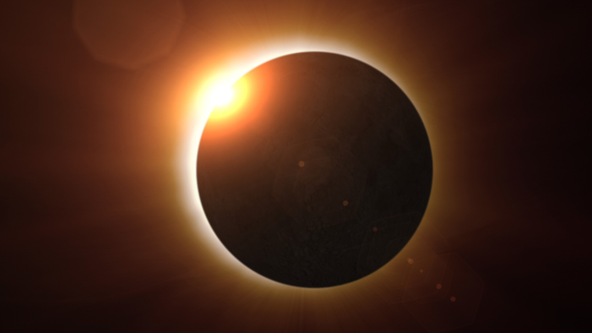 Solar Eclipse, Celestial marvel, Astronomical phenomenon, Dazzling spectacle, 1920x1080 Full HD Desktop