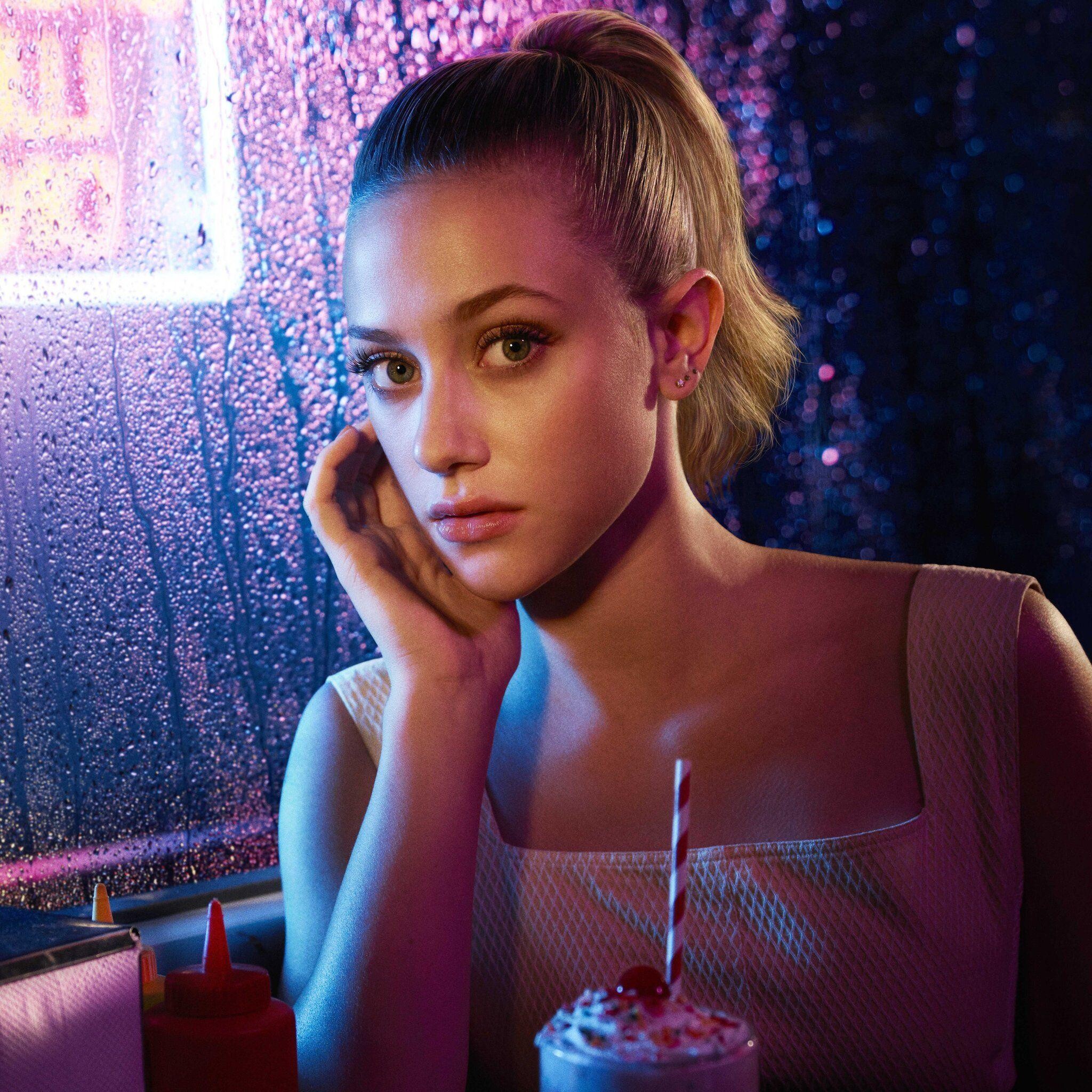 Riverdale (TV Series): Betty Cooper, The perfect princess who is in love with her best friend Archie. 2050x2050 HD Background.