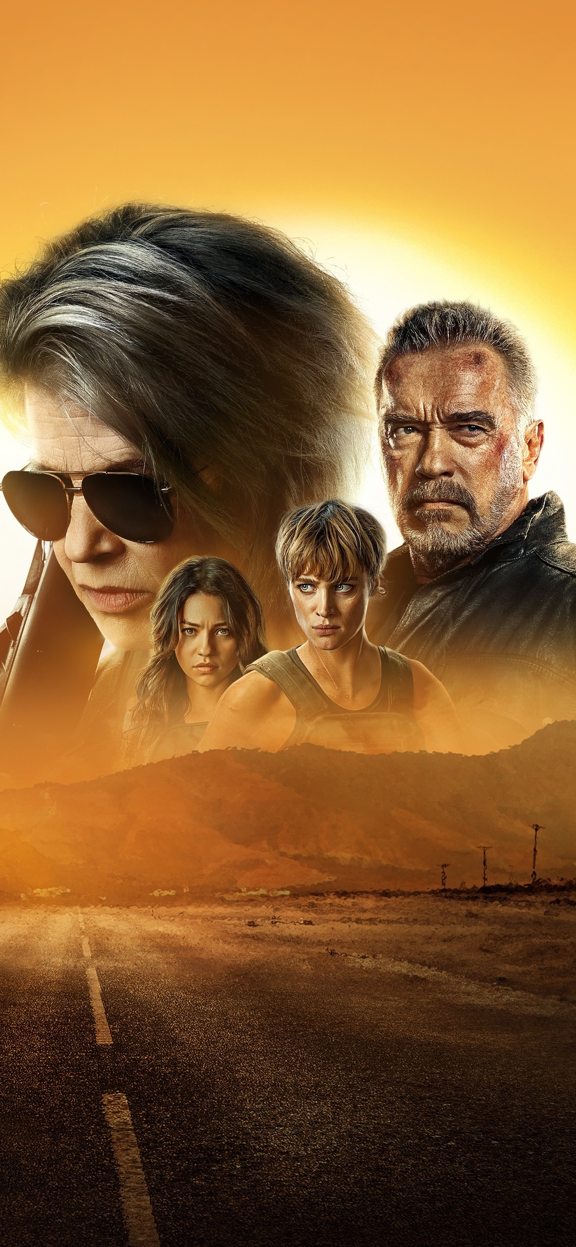 Terminator: Dark Fate: A future super soldier Grace, Directed by Deadpool's Tim Miller. 1130x2440 HD Wallpaper.