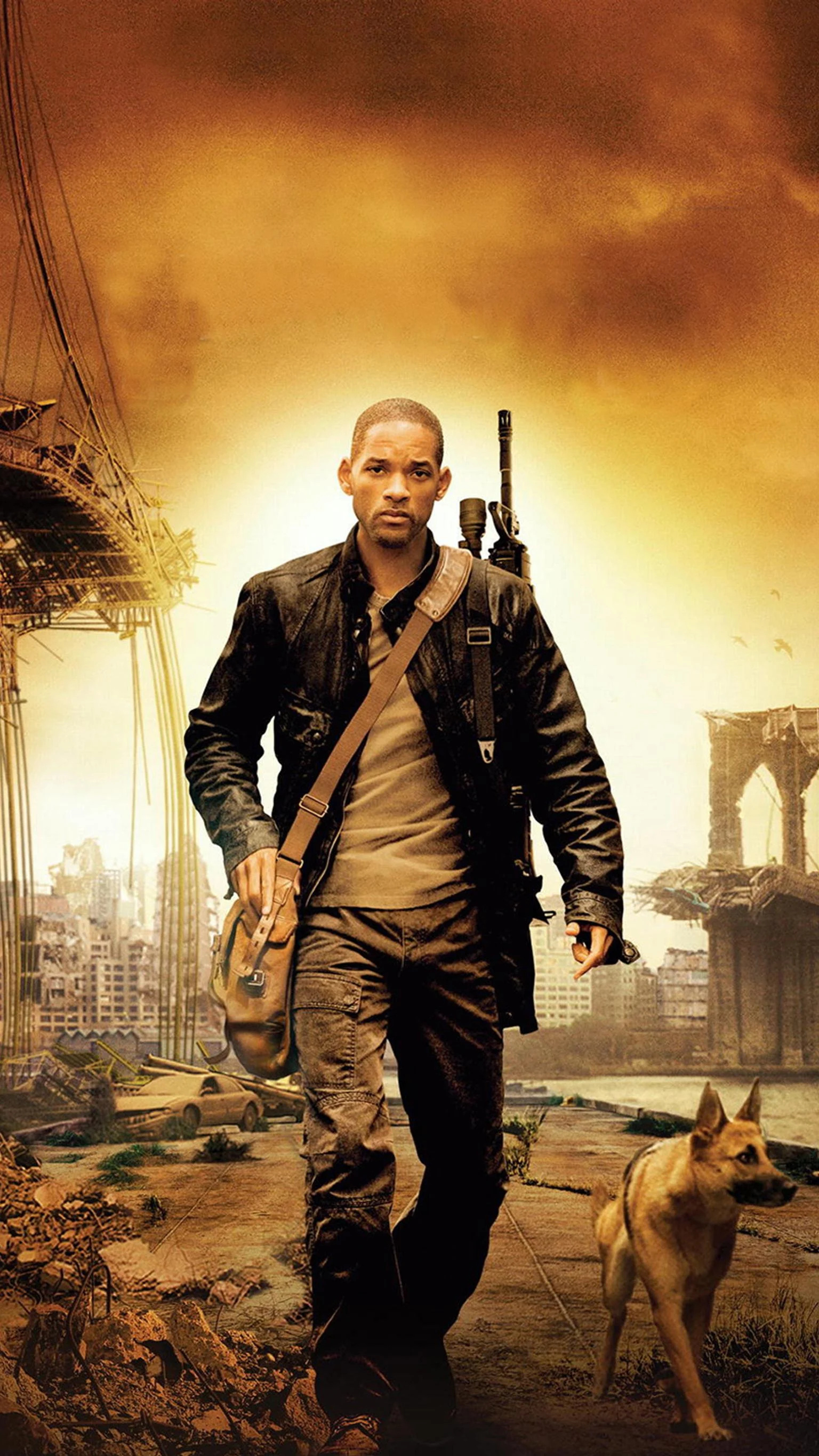 I Am Legend wallpapers, Striking backgrounds, Mysterious atmosphere, Terrifying suspense, 1540x2740 HD Phone