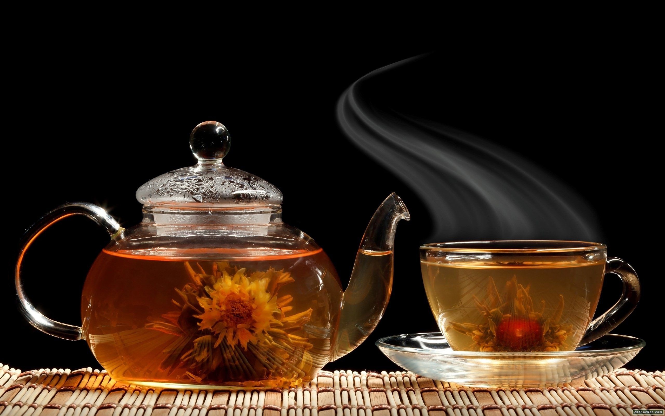 Herb flower photo, Fragrant tea, Natural ingredients, Botanical infusion, 2560x1600 HD Desktop