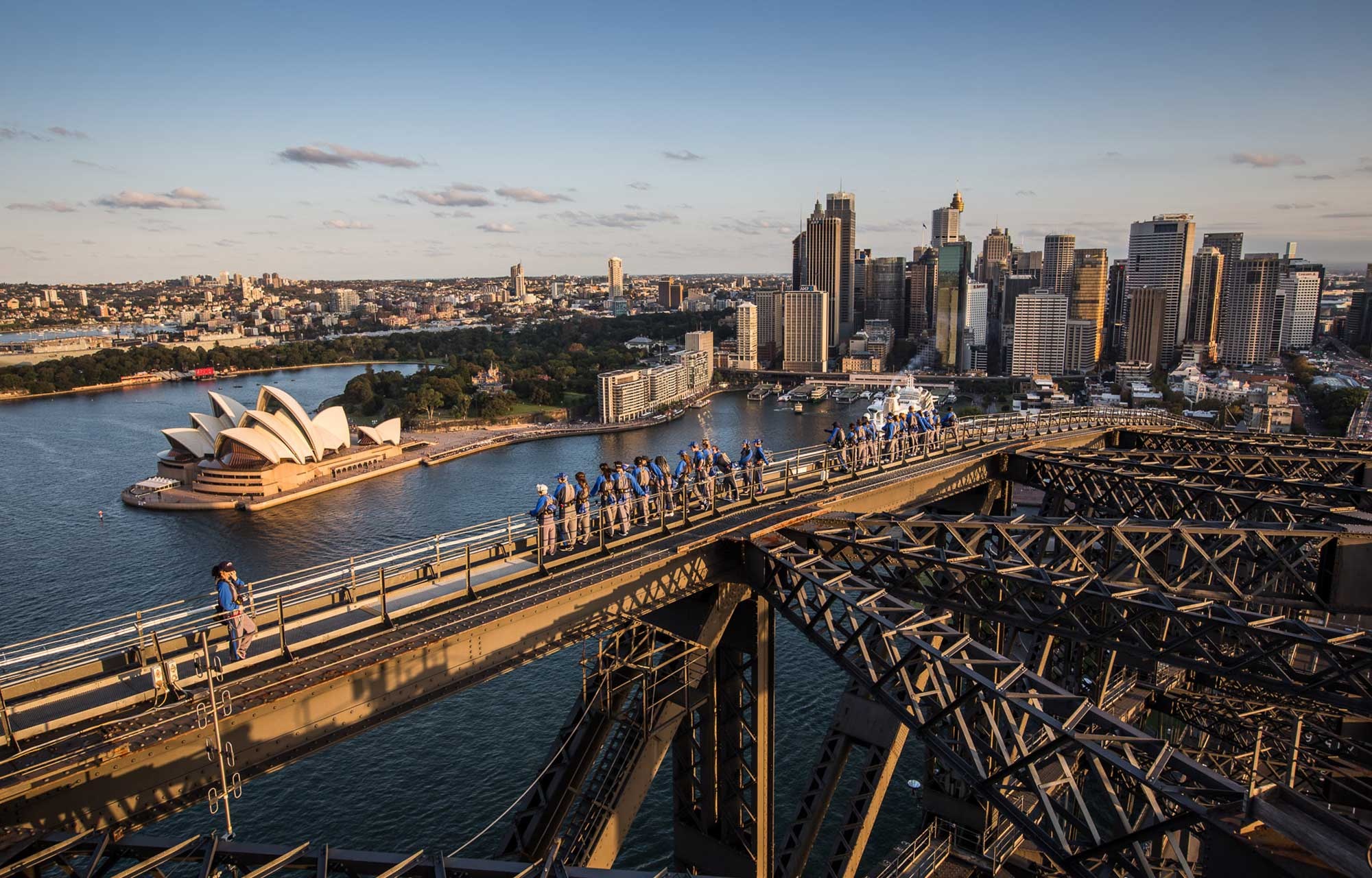 Sonnenuntergang über der Sydney Harbour Bridge, 2000x1280 HD Desktop