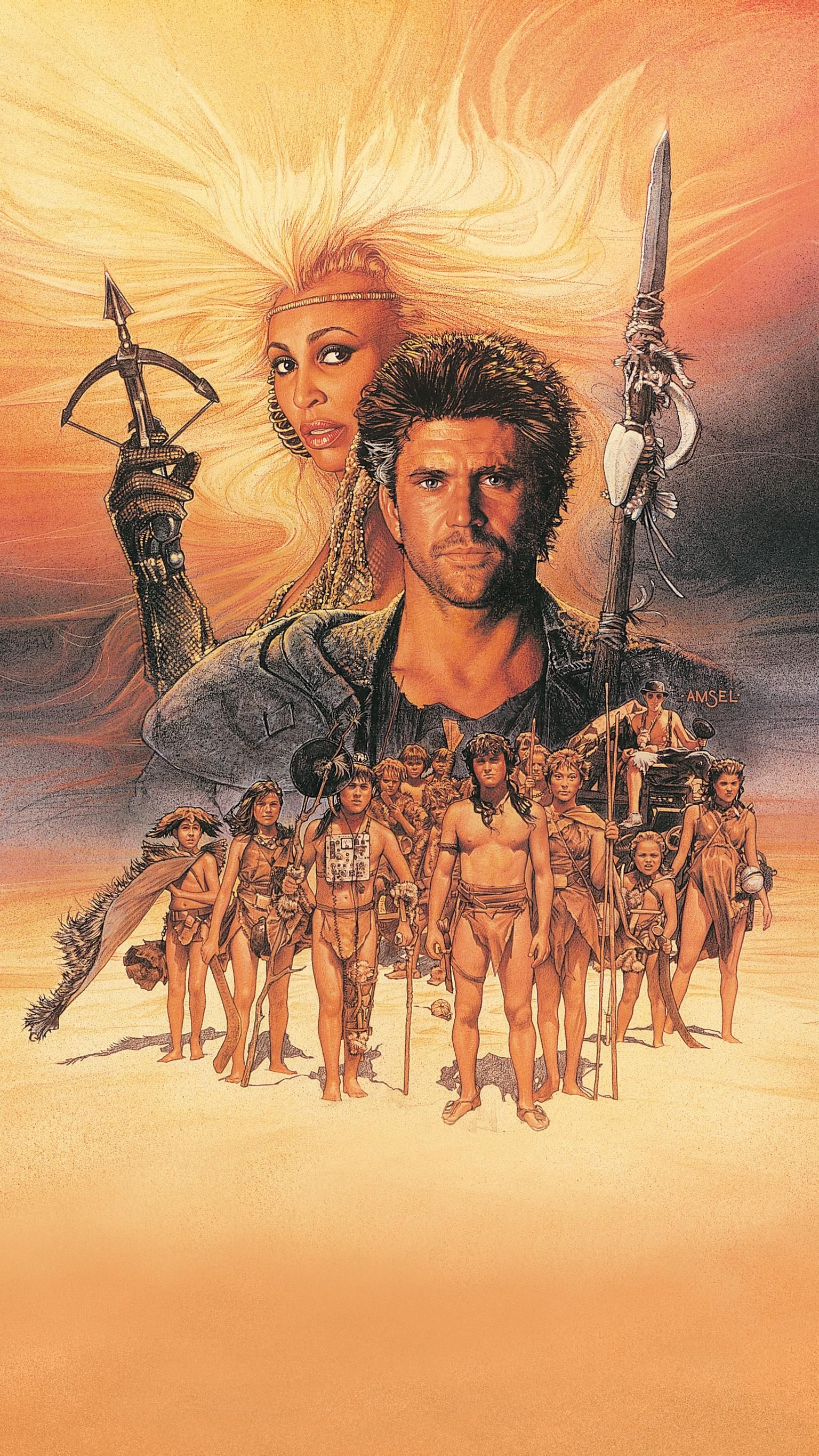 Mad Max Beyond Thunderdome, Phone wallpaper, Memorable film, Dystopian action, 1540x2740 HD Phone