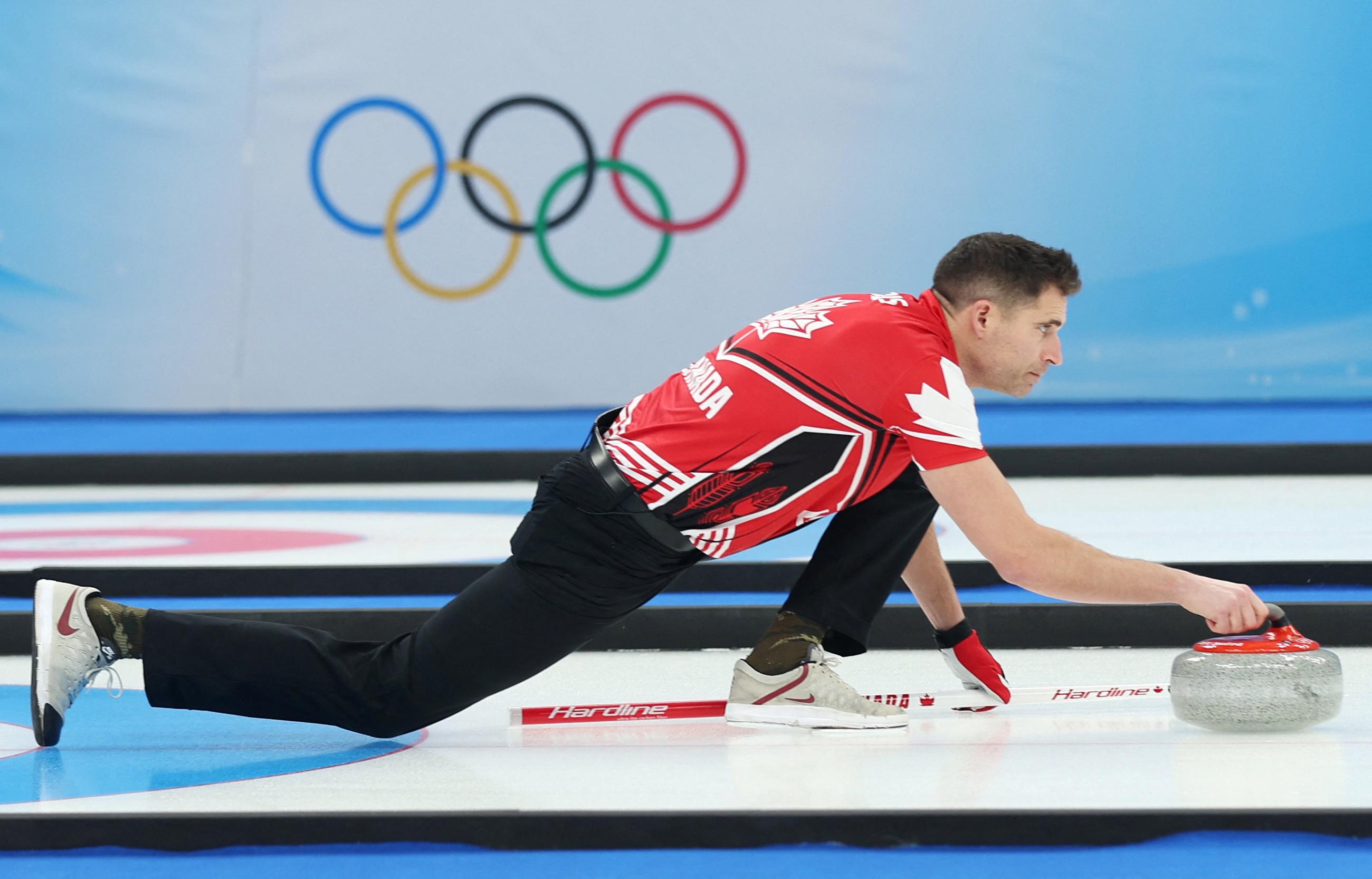 Curling: John Morris, A Canadian curler, A two-time Olympic gold medallist. 2600x1670 HD Background.