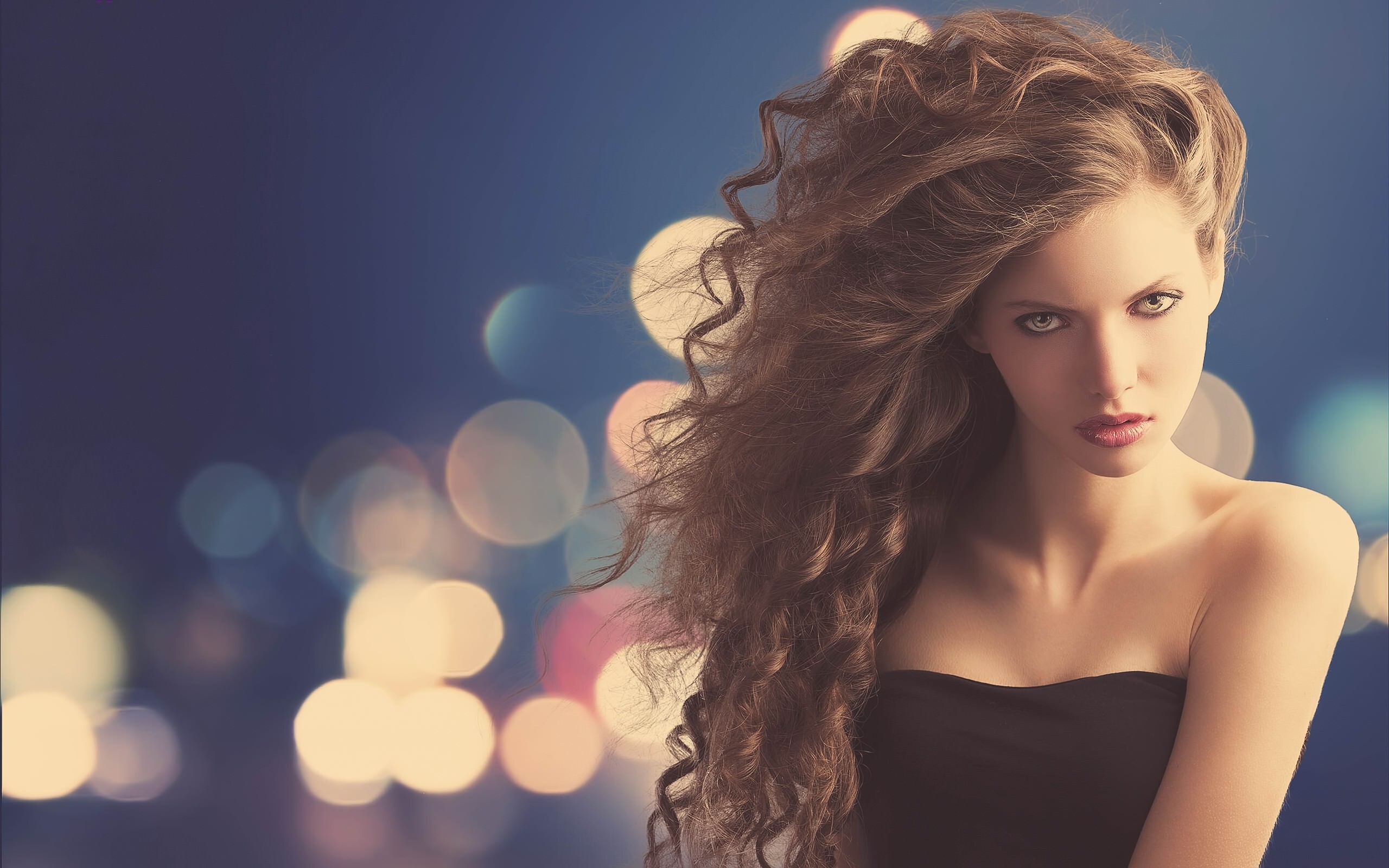 Fashion Model: Style, Aesthetic out-of-focus blur effect, Modeling, Makeover. 2560x1600 HD Wallpaper.