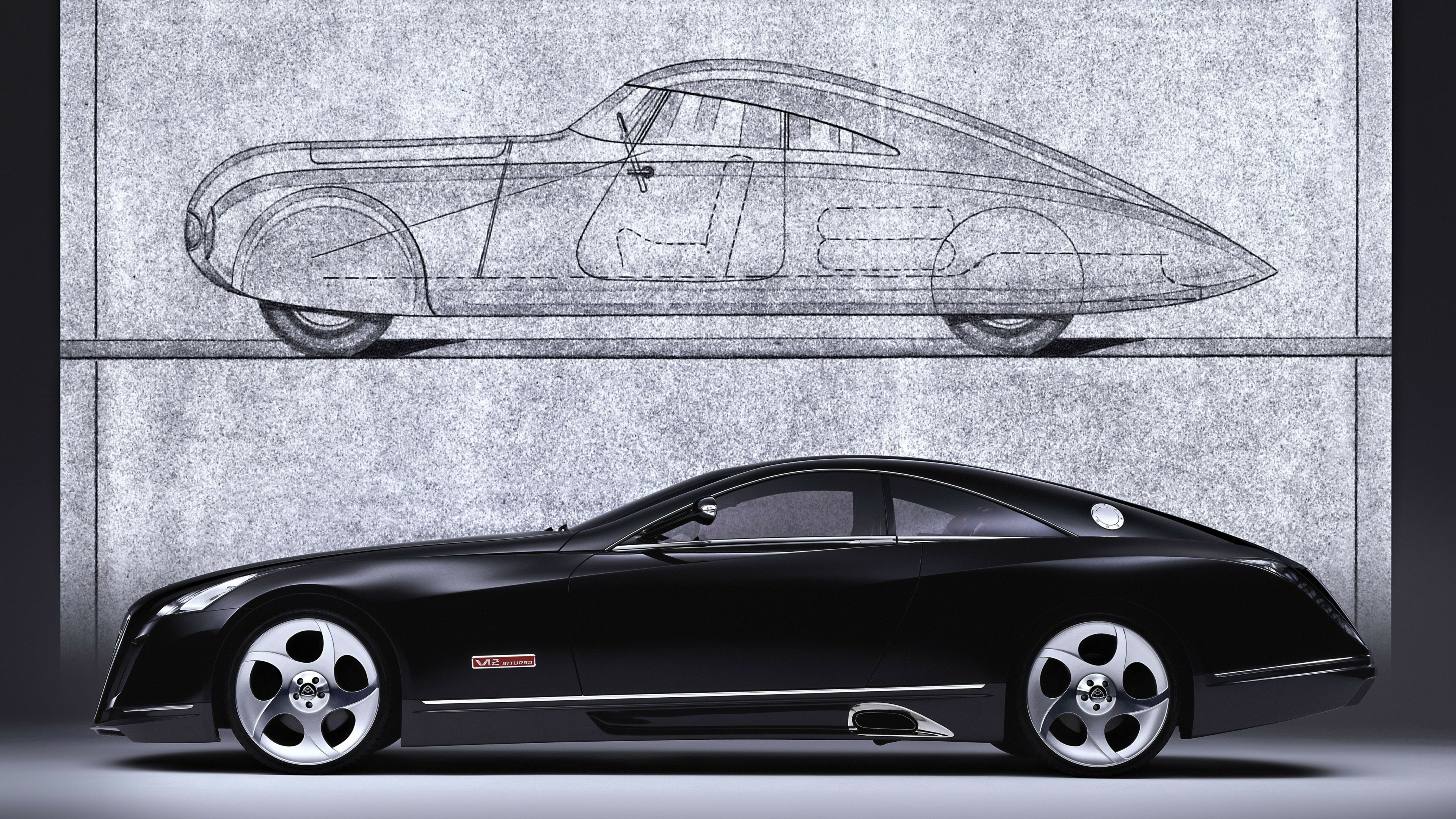 Mercedes-Maybach Exelero, Luxury automobile, High-performance design, Automotive power, 3840x2160 4K Desktop