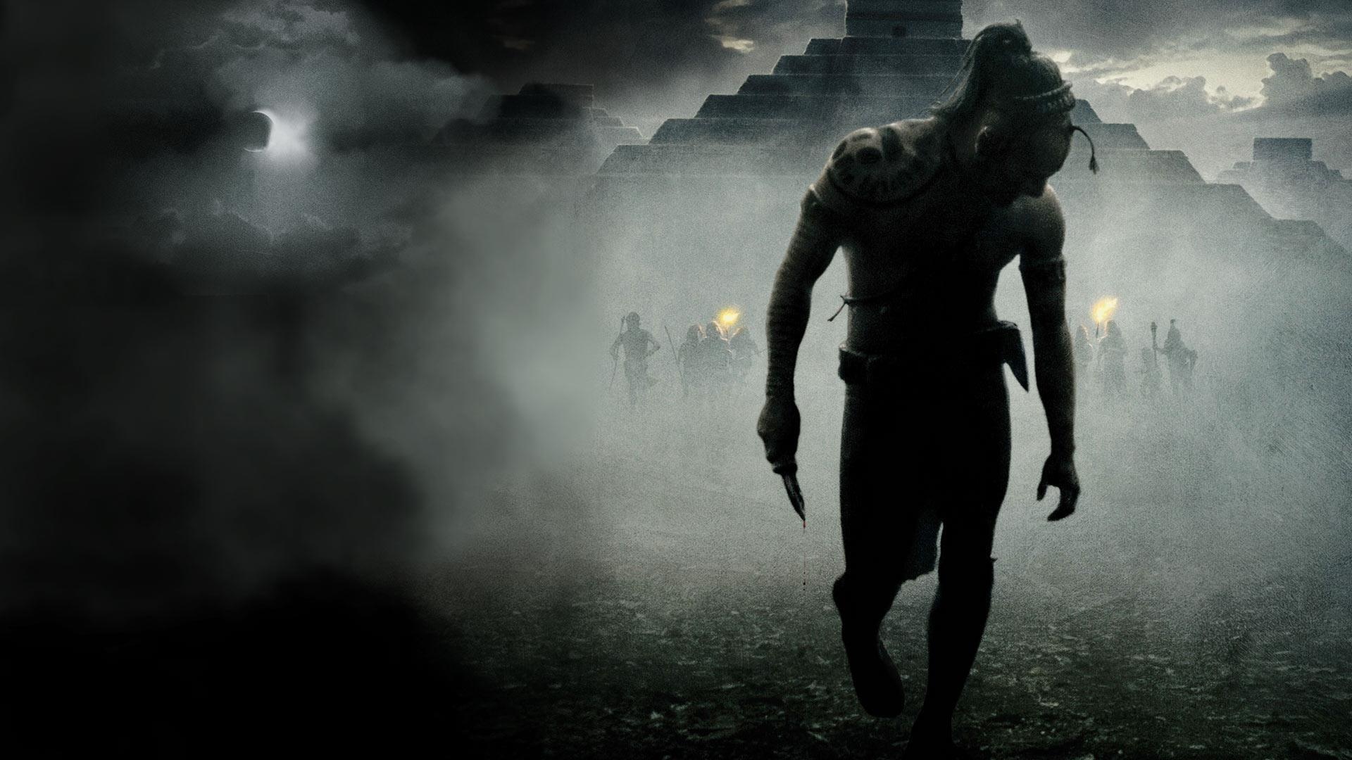 Apocalypto: All of the indigenous people depicted in the film were Maya. 1920x1080 Full HD Background.