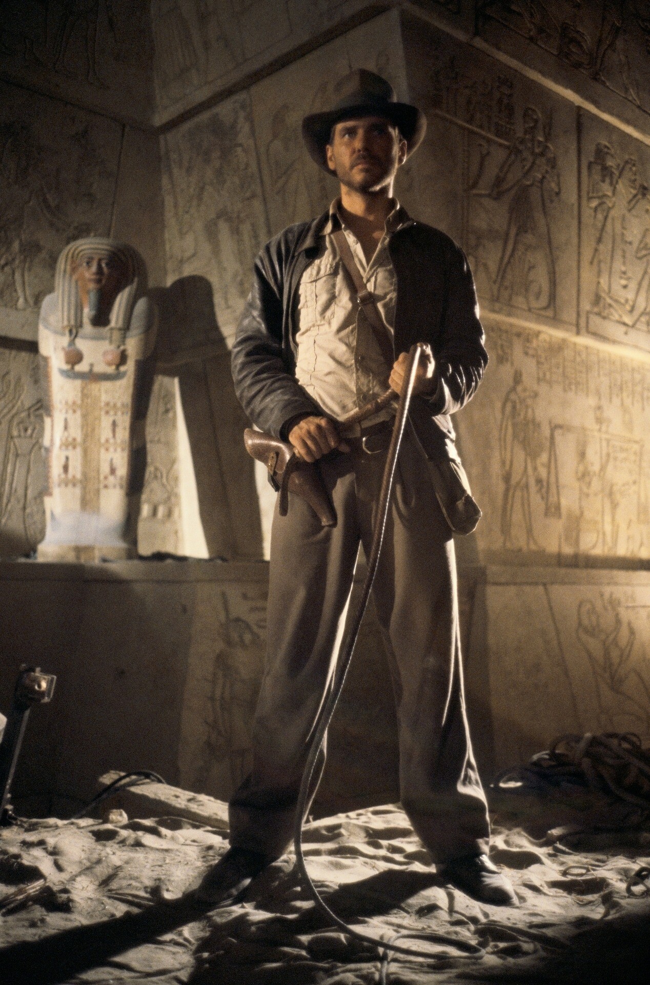 Indiana Jones: The character first appeared in the 1981 film Raiders of the Lost Ark. 1270x1920 HD Background.