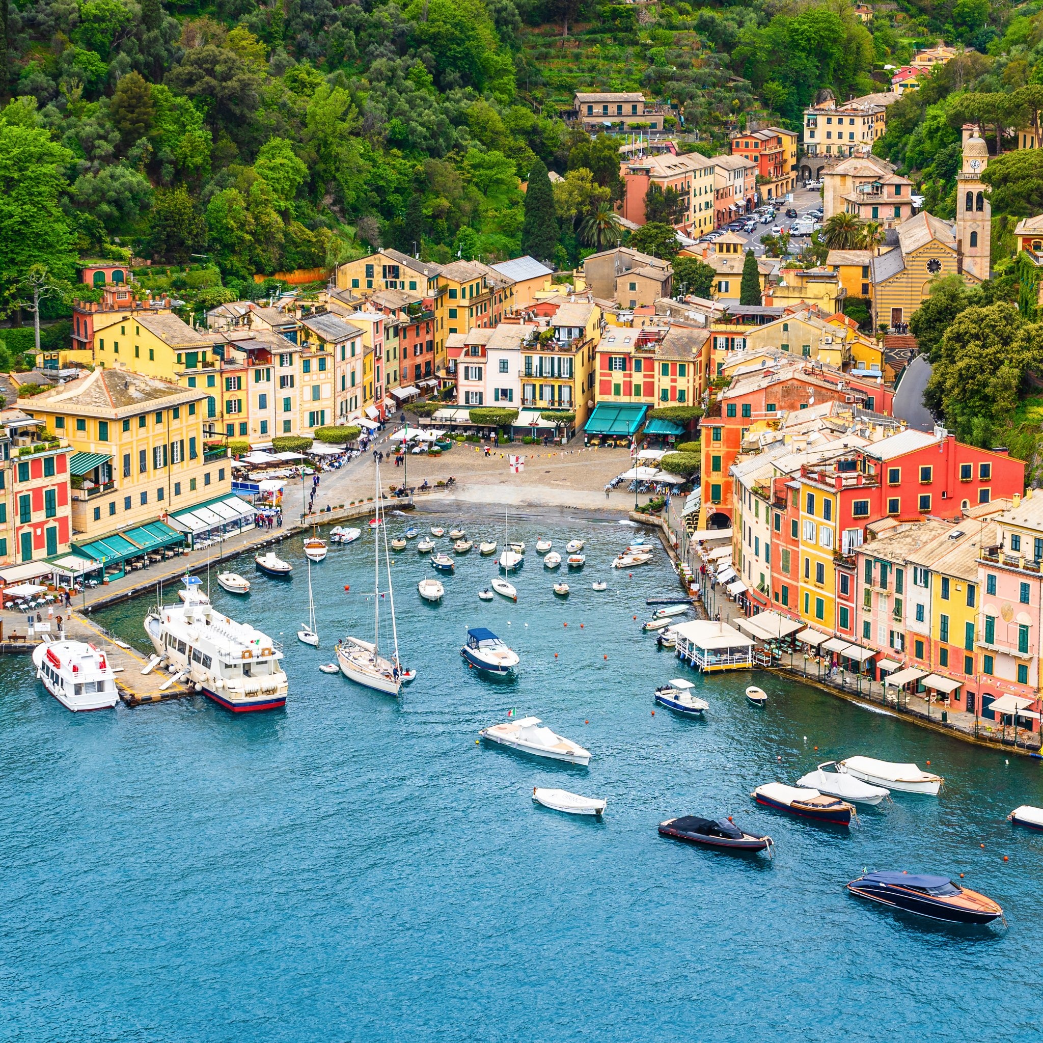 Portofino, Italy, Weekend, Beautiful, 2050x2050 HD Phone