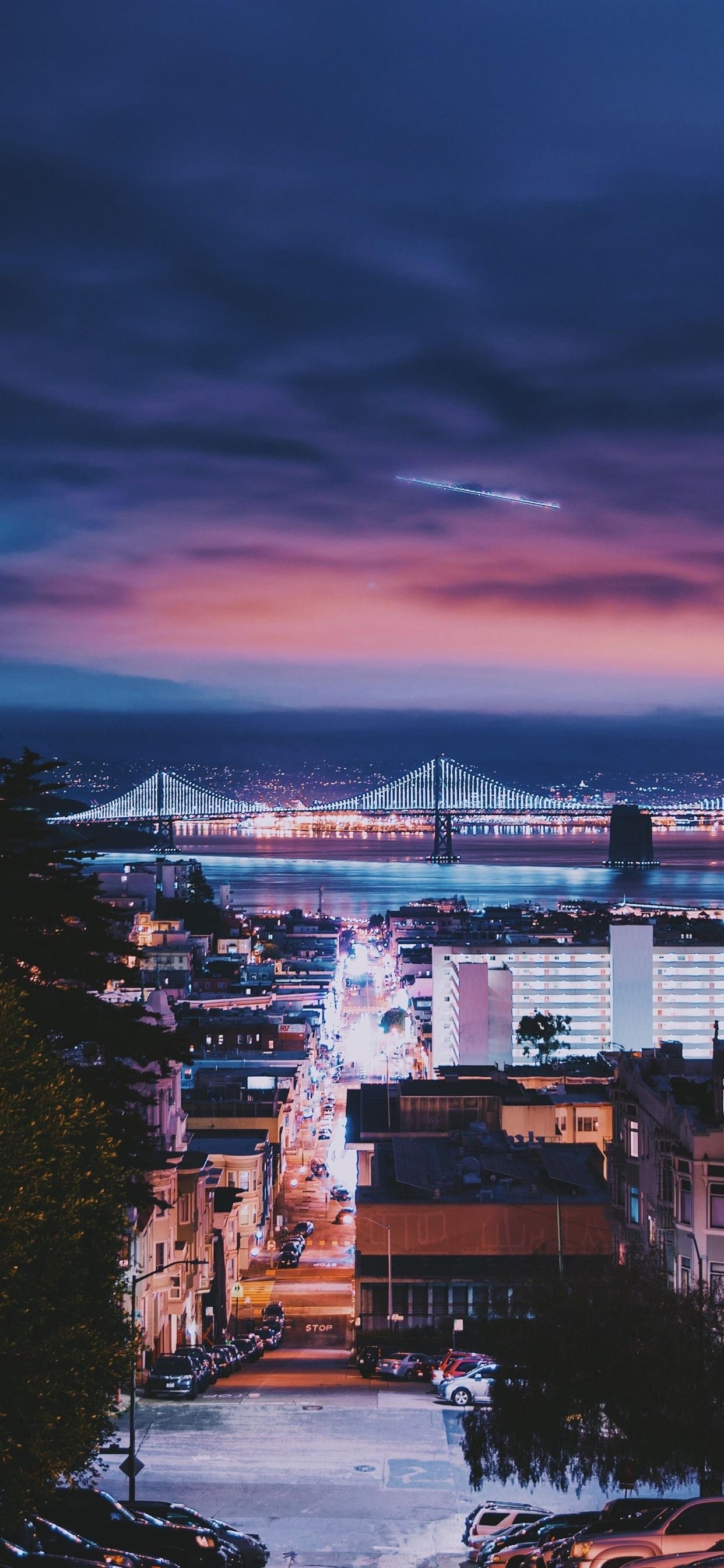 San Francisco Skyline, Travels, iPhone wallpapers, Top free, 1250x2690 HD Handy