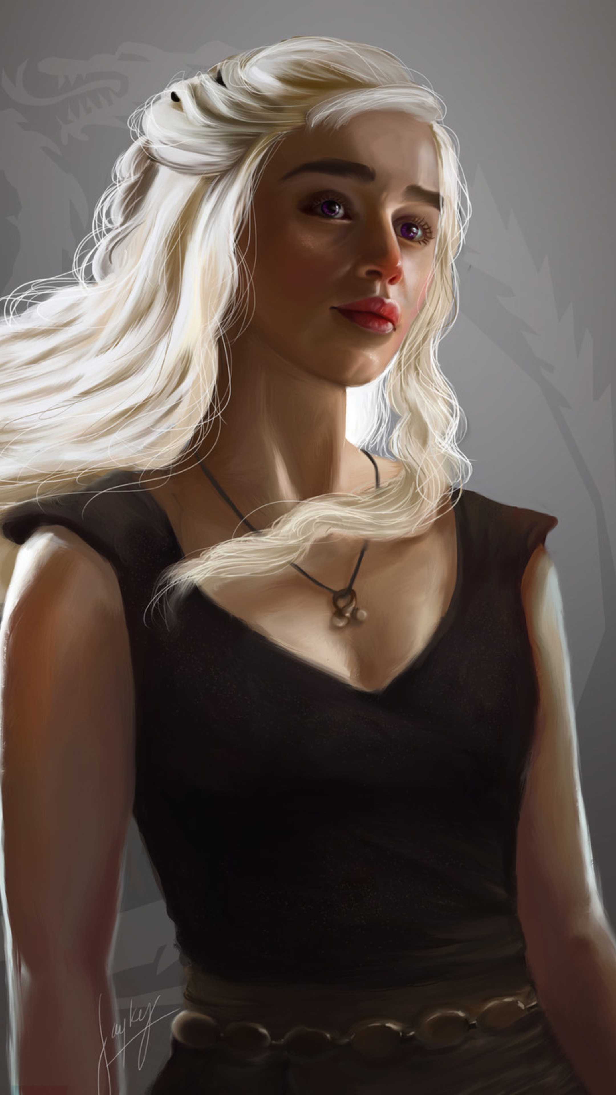 Daenerys Targaryen fan art, Sony Xperia wallpapers, HD and 4K quality, Stunning visuals, 2160x3840 4K Phone