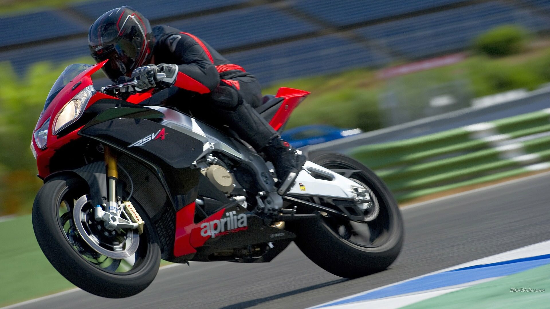 Aprilia: RSV4, Designed by Italian manufacturer, A part of the Piaggio Group. 1920x1080 Full HD Background.