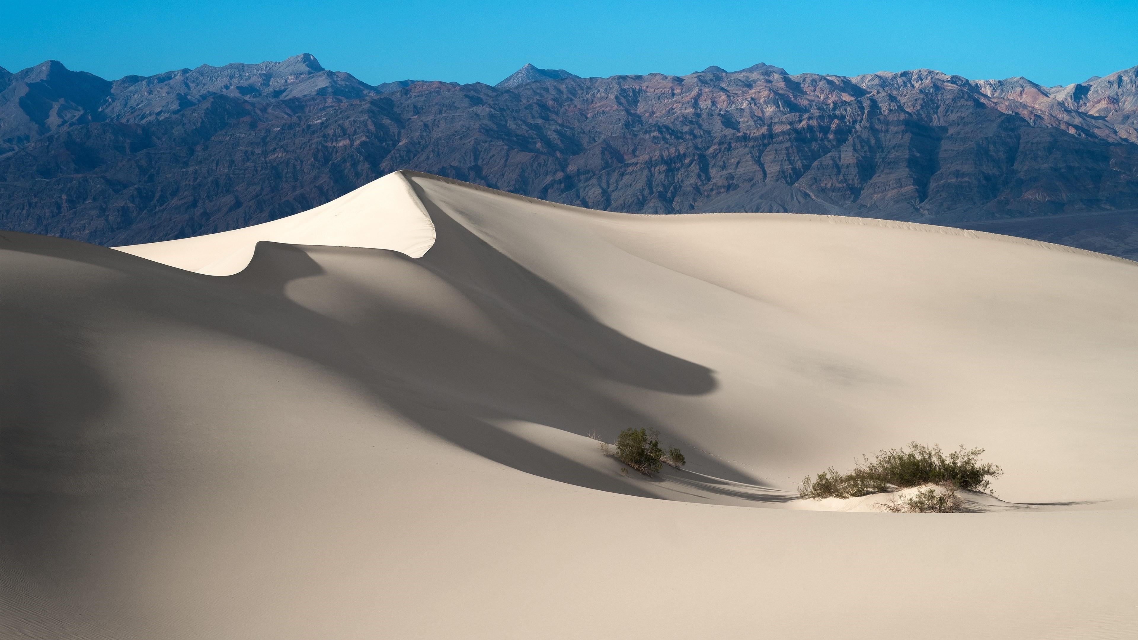 White Sands National Park, Stunning sand dunes, Awe-inspiring backdrop, 3840x2160 4K Desktop